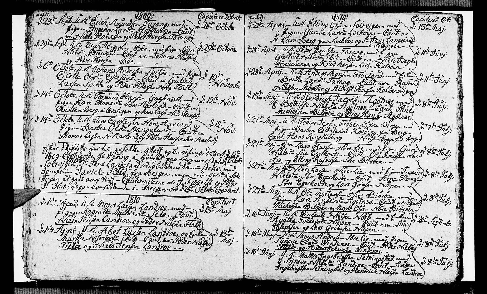 Sund sokneprestembete, SAB/A-99930: Parish register (official) no. A 8, 1788-1815, p. 66