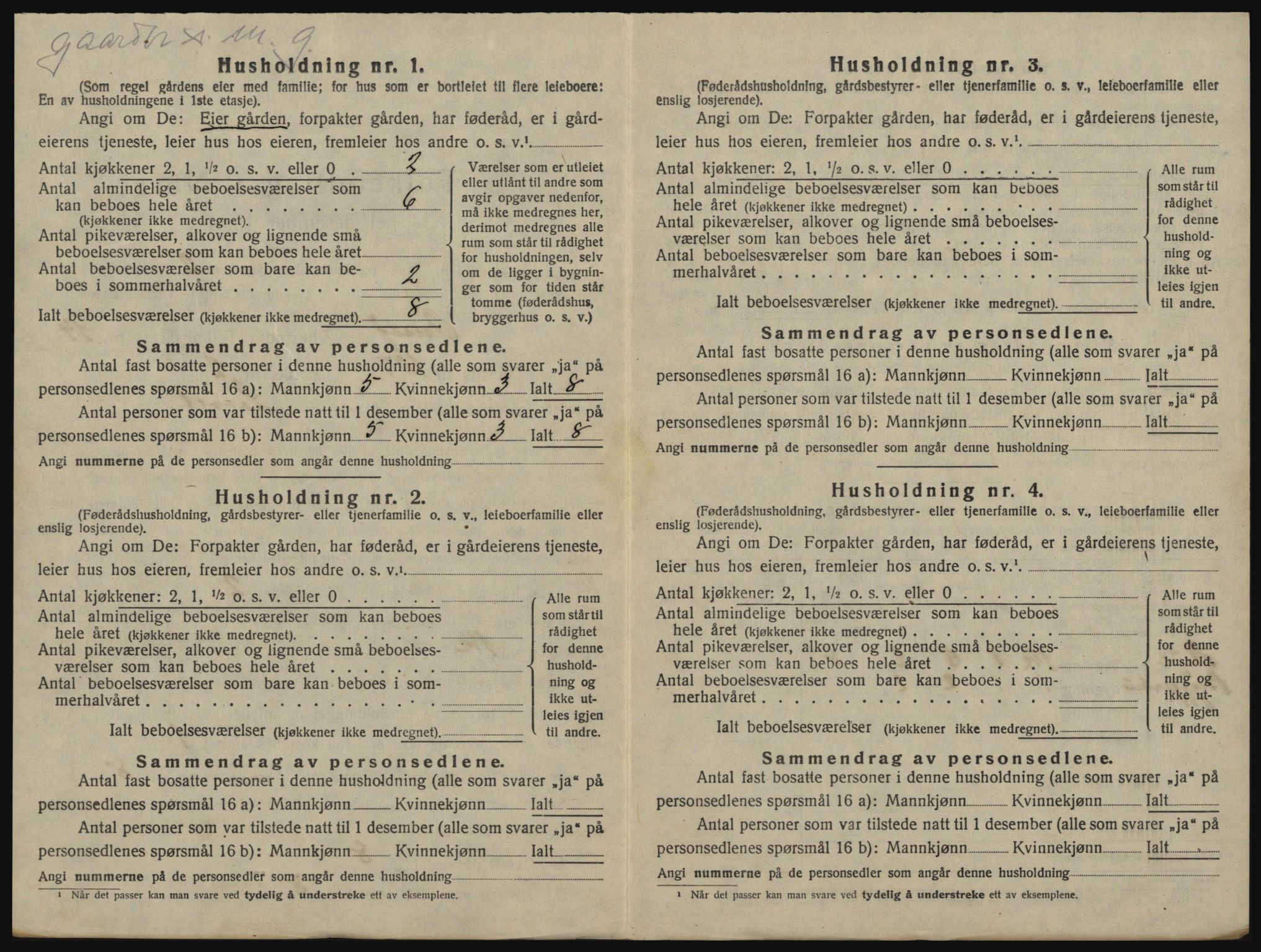 SAO, 1920 census for Onsøy, 1920, p. 2455