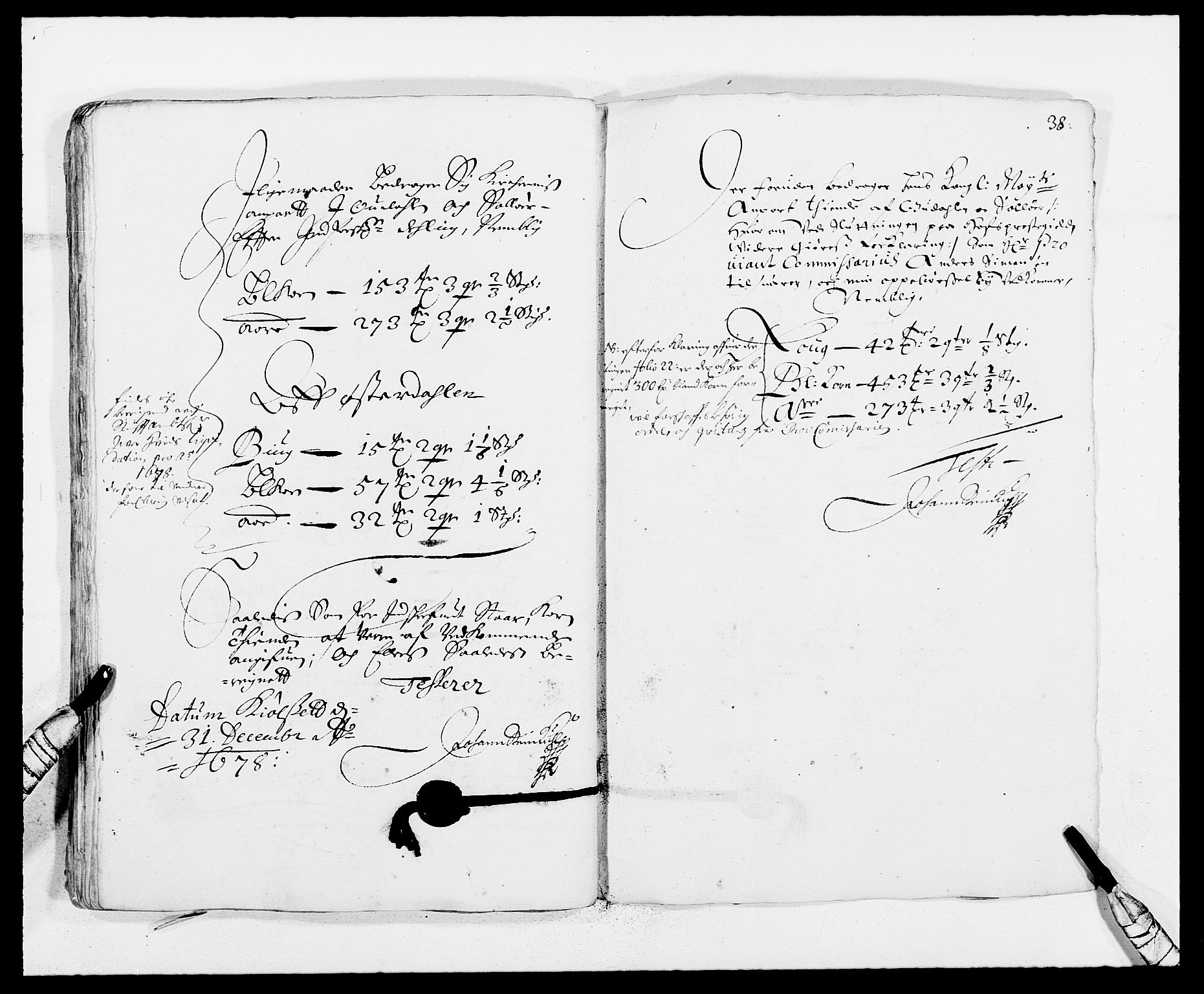 Rentekammeret inntil 1814, Reviderte regnskaper, Fogderegnskap, AV/RA-EA-4092/R13/L0814: Fogderegnskap Solør, Odal og Østerdal, 1678, p. 182