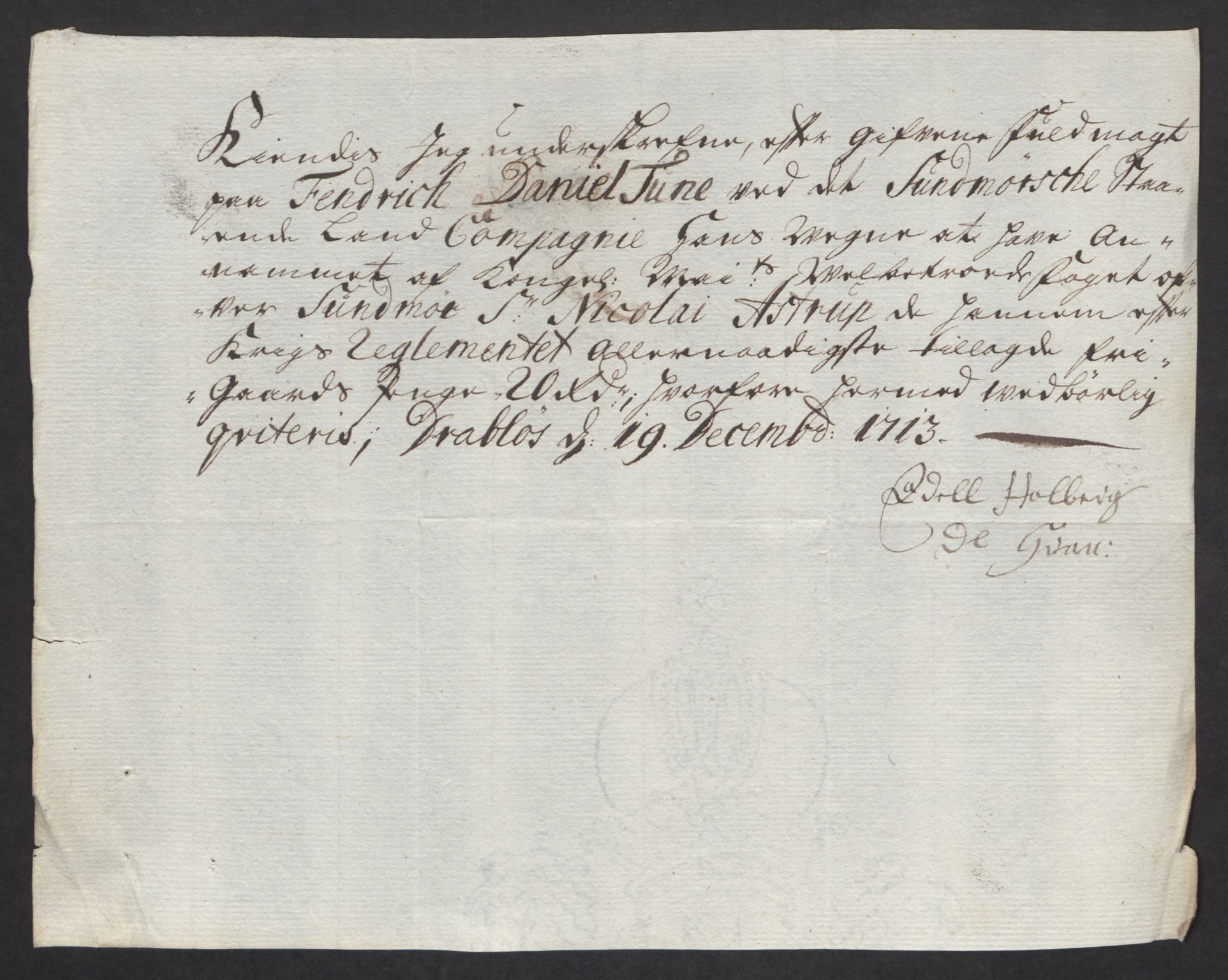 Rentekammeret inntil 1814, Reviderte regnskaper, Fogderegnskap, AV/RA-EA-4092/R54/L3565: Fogderegnskap Sunnmøre, 1712-1713, p. 529