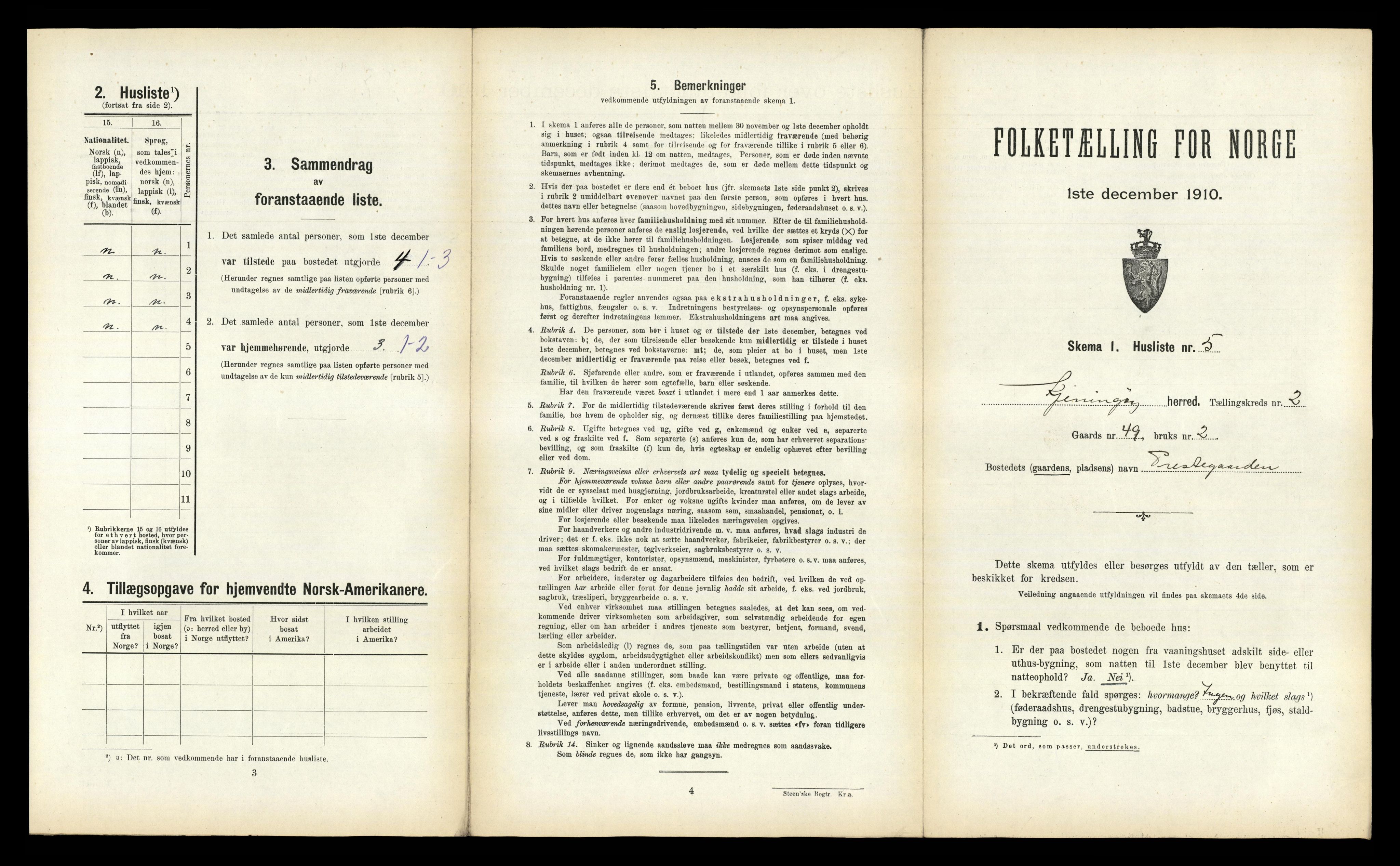 RA, 1910 census for Kjerringøy, 1910, p. 133