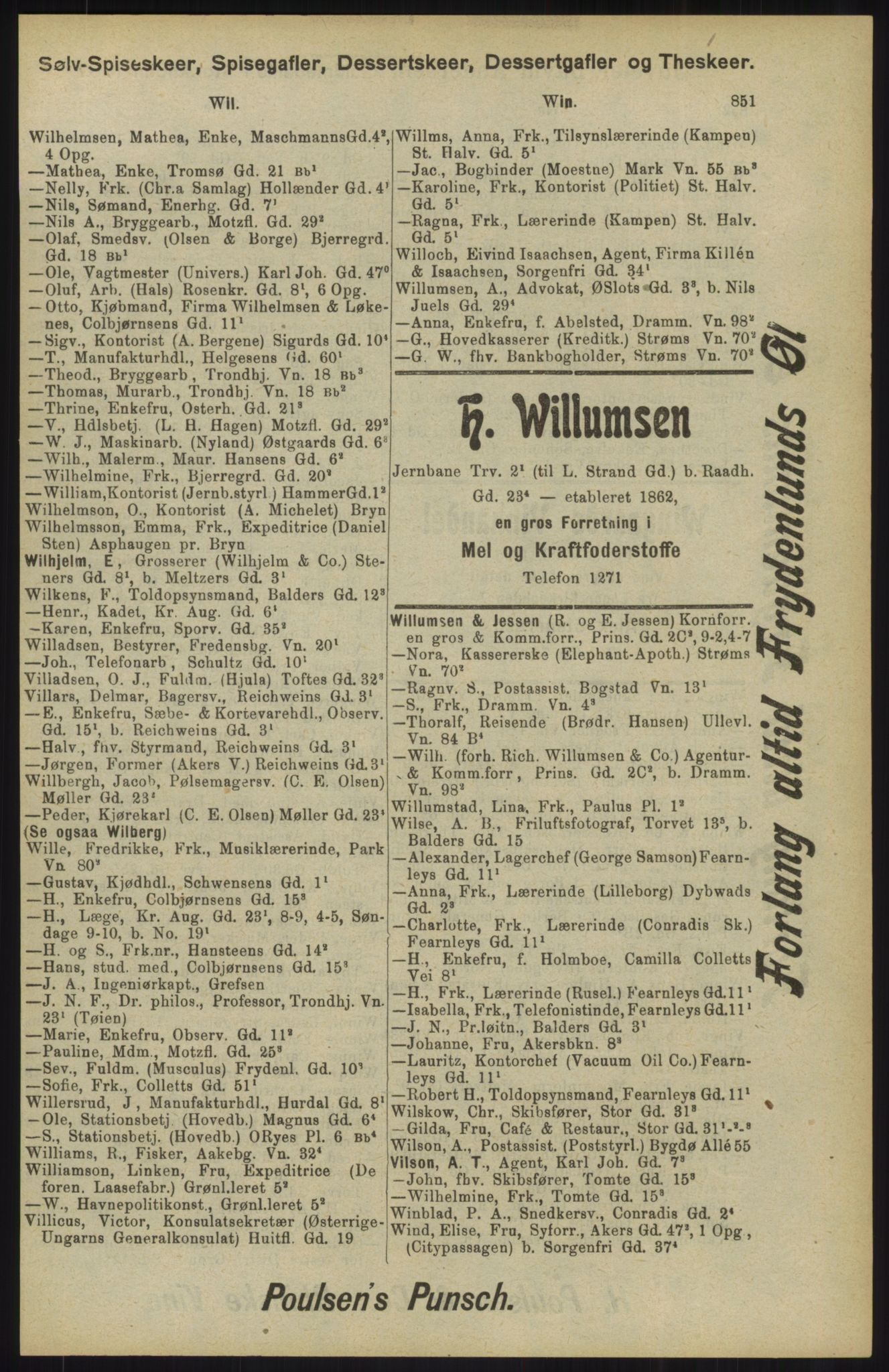 Kristiania/Oslo adressebok, PUBL/-, 1904, p. 851