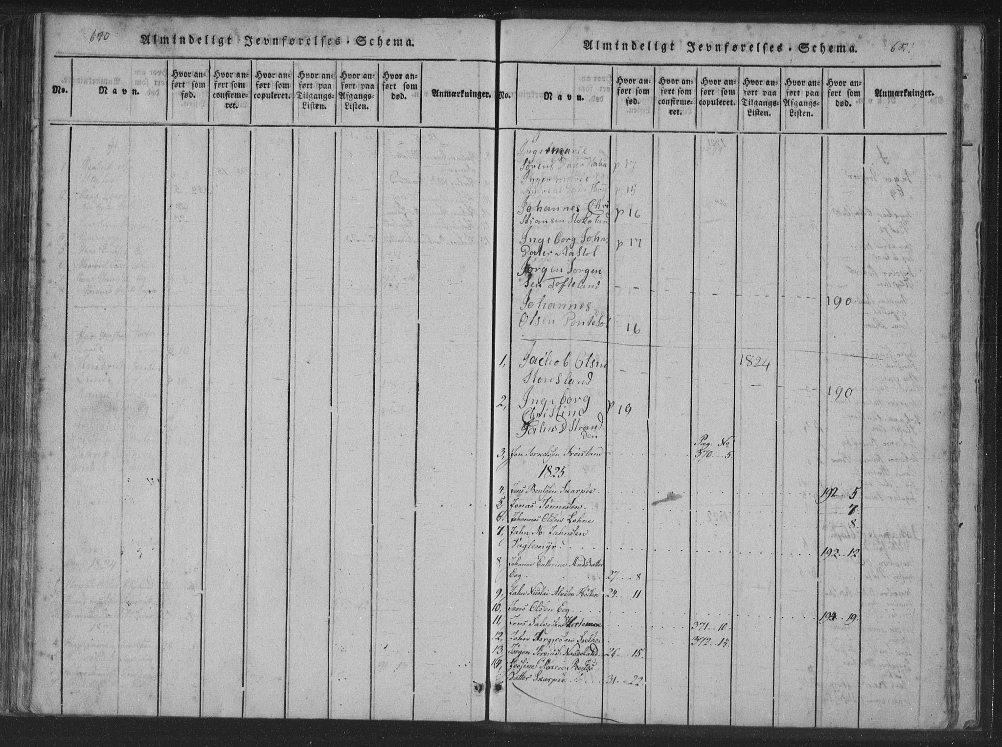 Søgne sokneprestkontor, SAK/1111-0037/F/Fa/Fab/L0008: Parish register (official) no. A 8, 1821-1838, p. 670-671