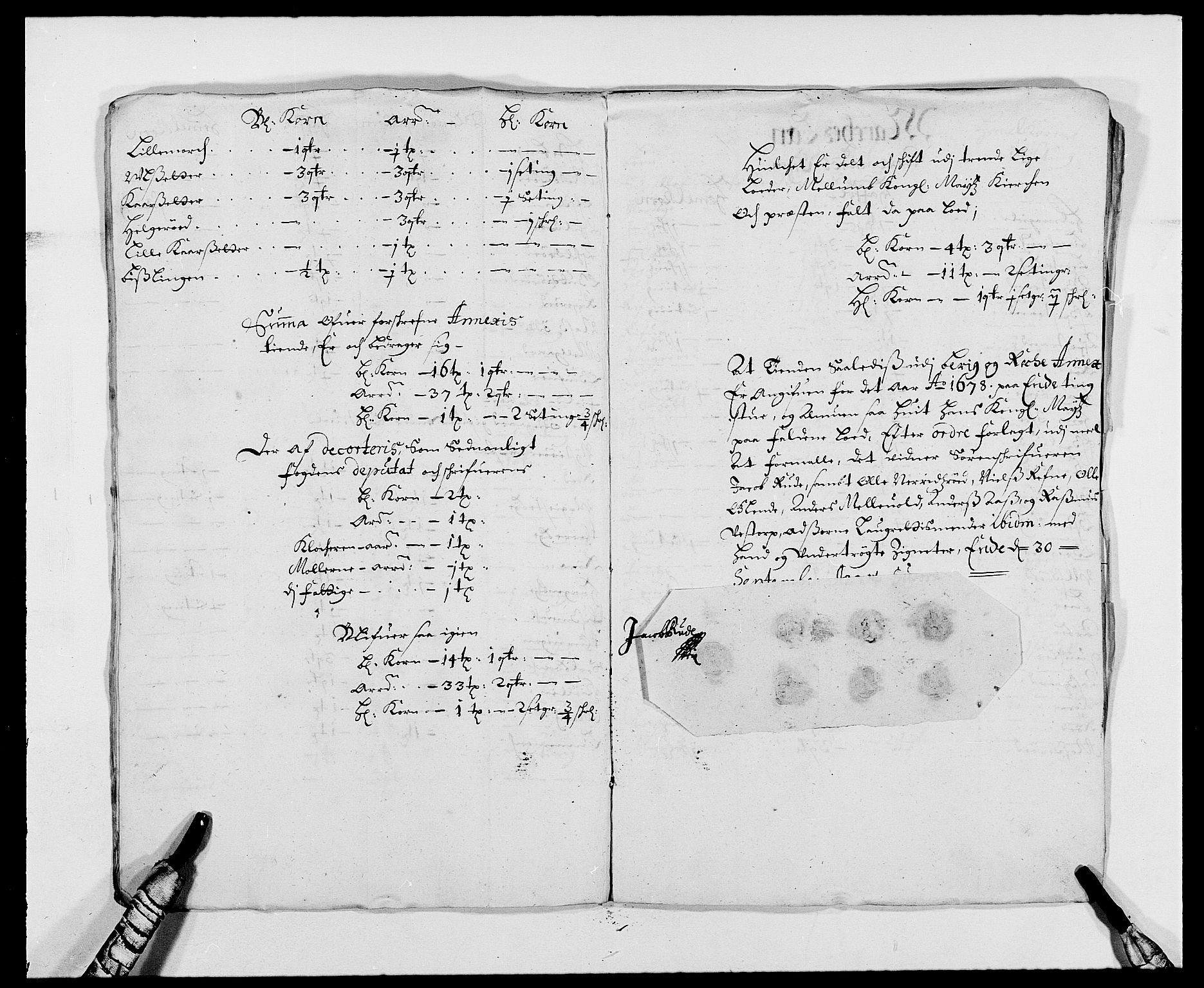 Rentekammeret inntil 1814, Reviderte regnskaper, Fogderegnskap, AV/RA-EA-4092/R01/L0001: Fogderegnskap Idd og Marker, 1678-1679, p. 57