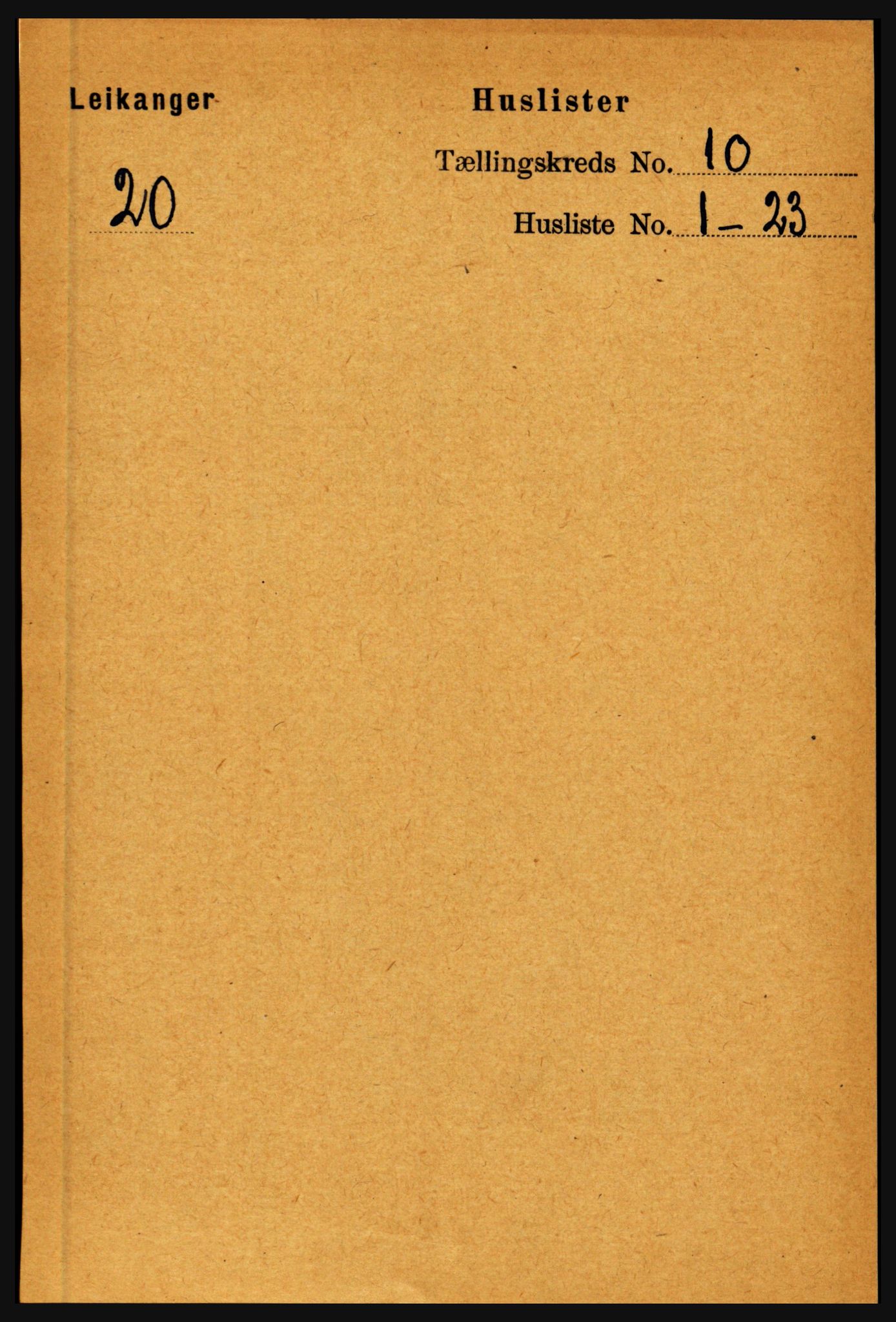 RA, 1891 census for 1419 Leikanger, 1891, p. 1788