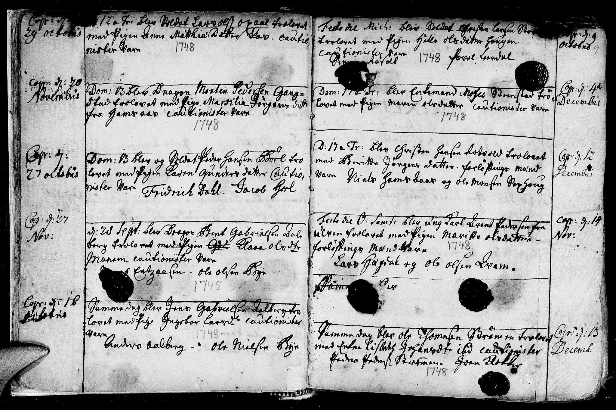 Ministerialprotokoller, klokkerbøker og fødselsregistre - Nord-Trøndelag, SAT/A-1458/730/L0272: Parish register (official) no. 730A01, 1733-1764, p. 9