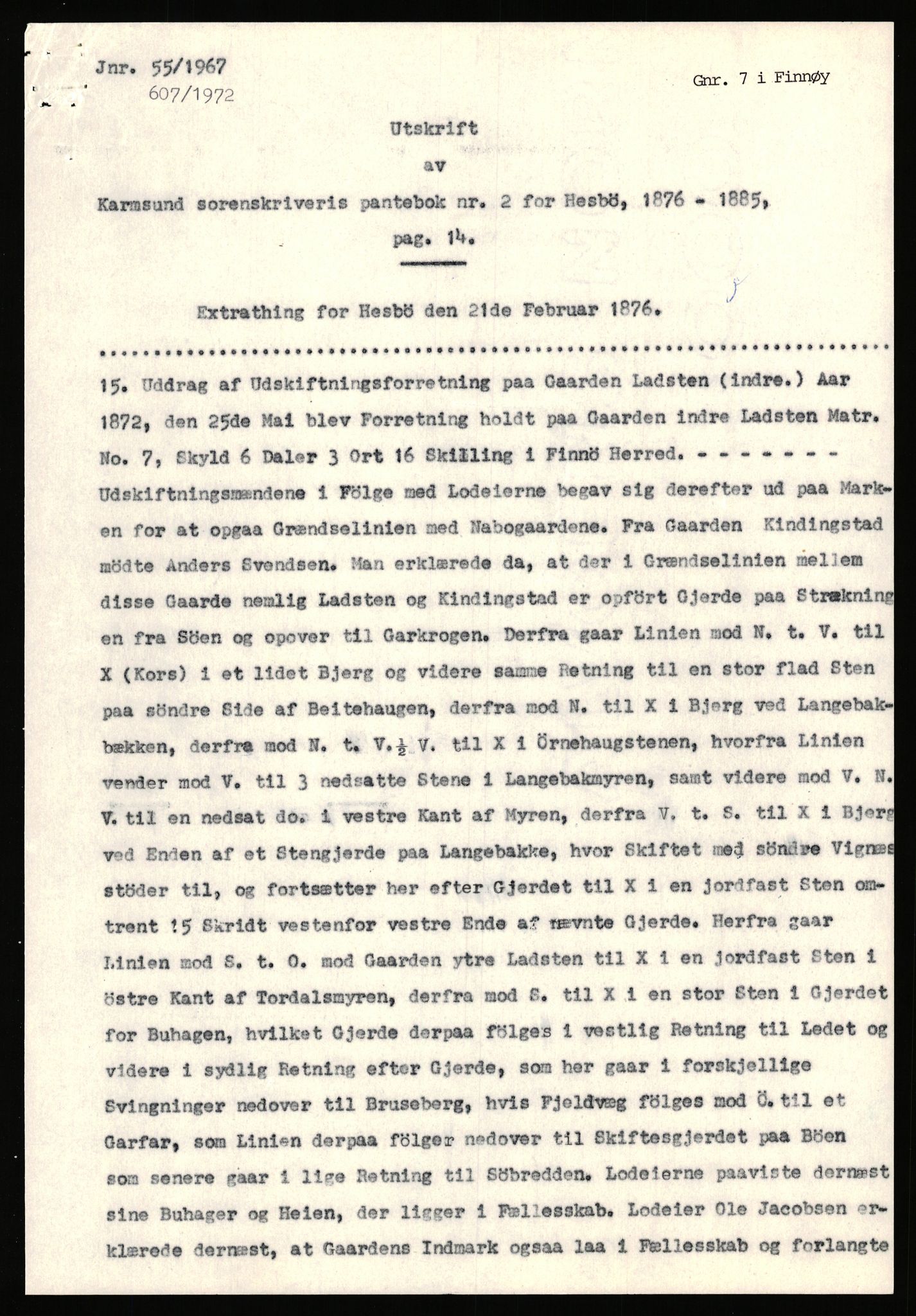 Statsarkivet i Stavanger, AV/SAST-A-101971/03/Y/Yj/L0051: Avskrifter sortert etter gårdsnavn: Kvål - Landsnes, 1750-1930, p. 179