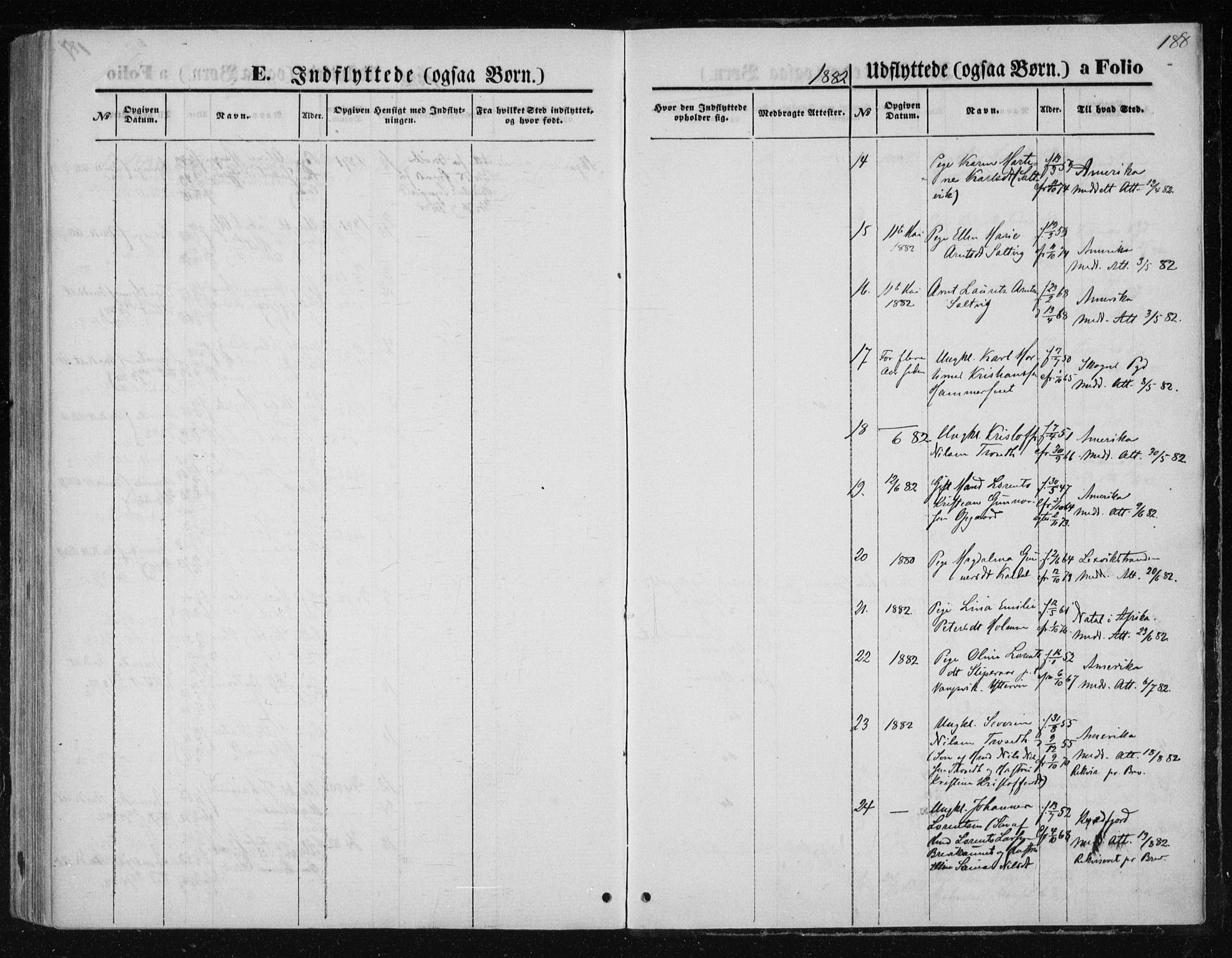 Ministerialprotokoller, klokkerbøker og fødselsregistre - Nord-Trøndelag, SAT/A-1458/733/L0324: Parish register (official) no. 733A03, 1870-1883, p. 188