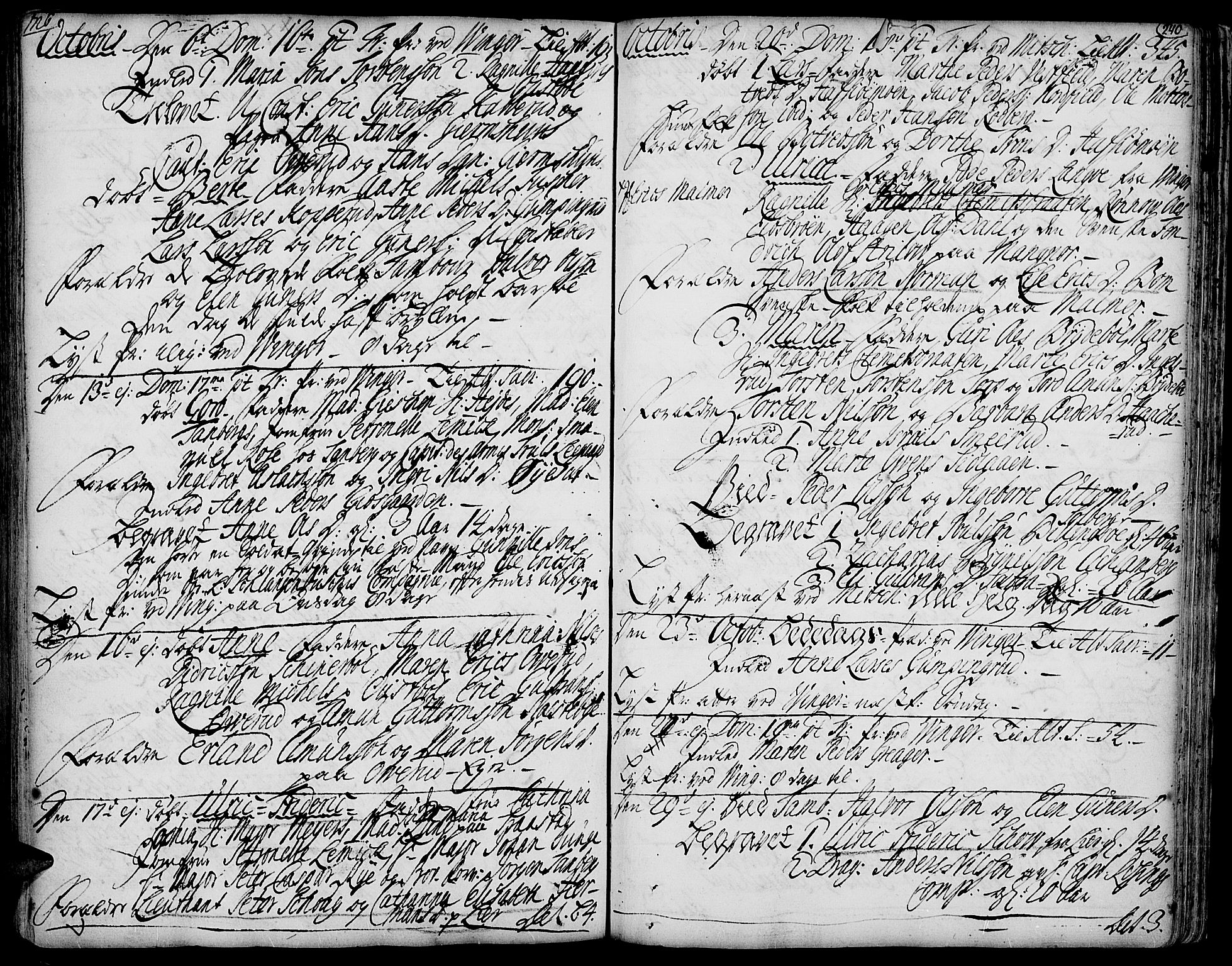 Vinger prestekontor, SAH/PREST-024/H/Ha/Haa/L0001: Parish register (official) no. 1, 1689-1729, p. 240