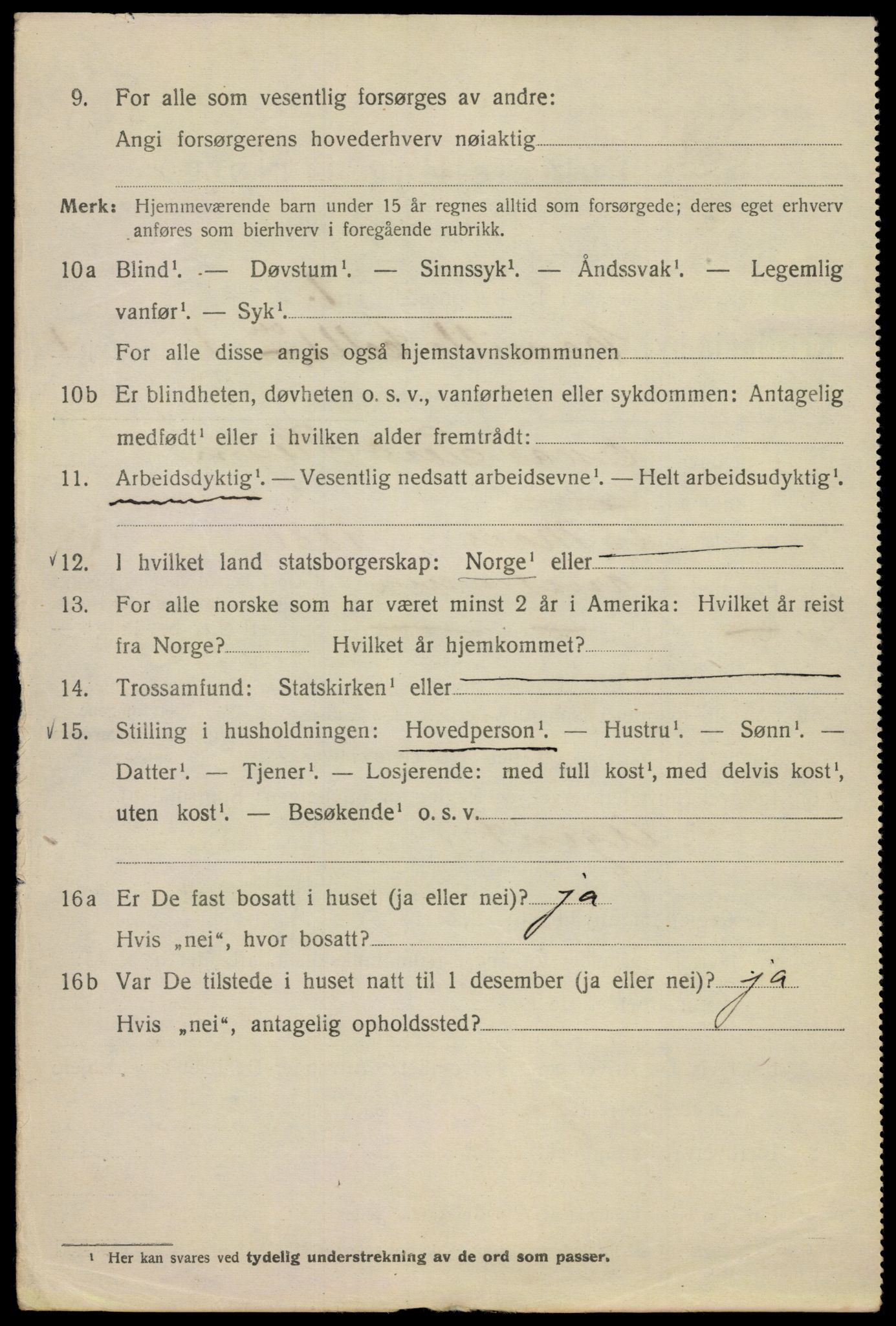 SAO, 1920 census for Kristiania, 1920, p. 182302