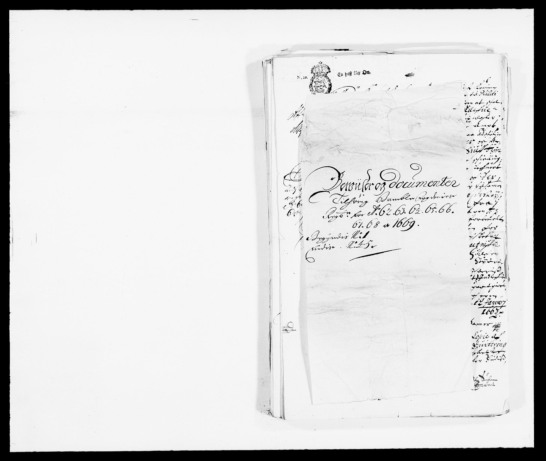 Rentekammeret inntil 1814, Reviderte regnskaper, Fogderegnskap, RA/EA-4092/R34/L2037: Fogderegnskap Bamble, 1662-1669, p. 116