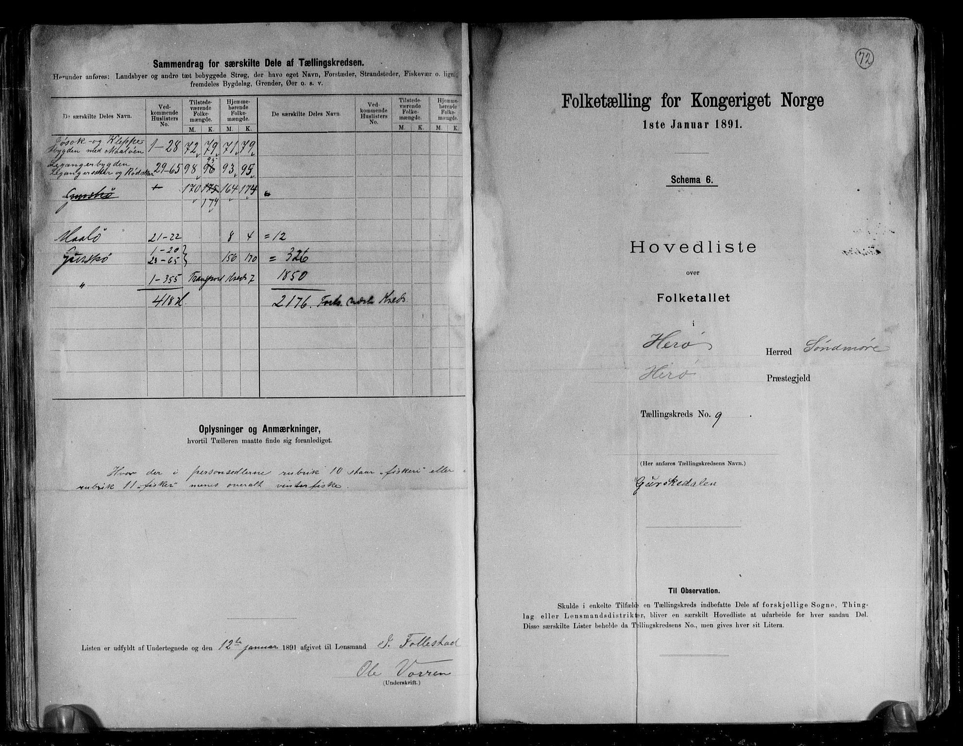 RA, 1891 census for 1515 Herøy, 1891, p. 22