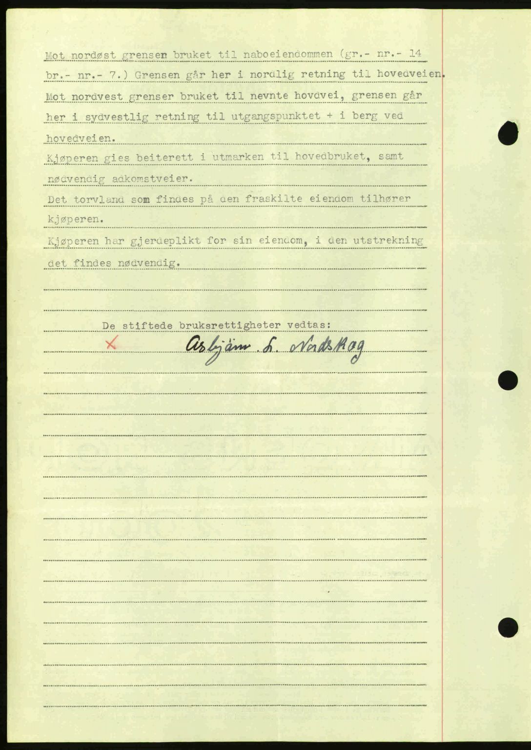 Hitra sorenskriveri, AV/SAT-A-0018/2/2C/2Ca: Mortgage book no. A2, 1943-1945, Diary no: : 585/1945