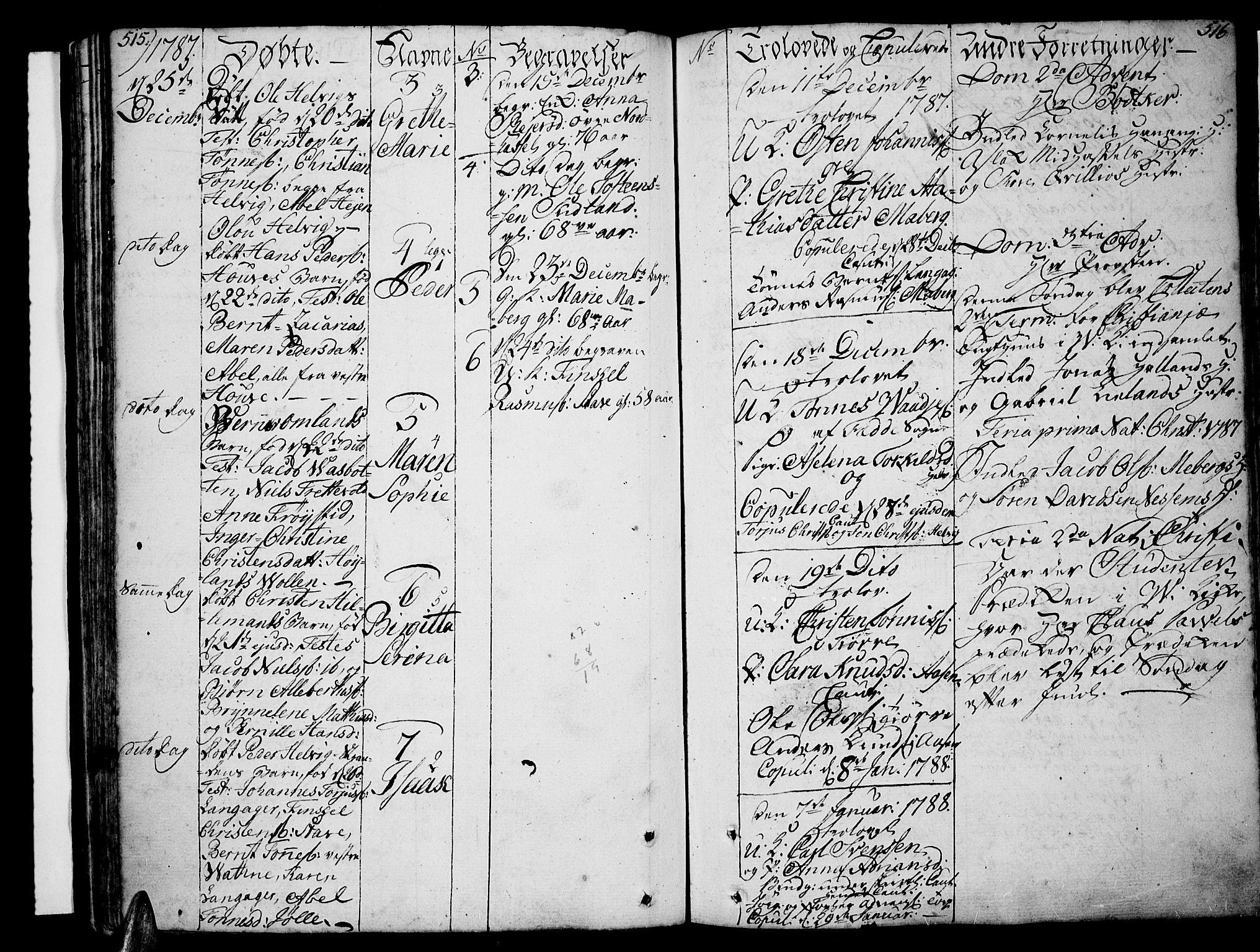 Lista sokneprestkontor, AV/SAK-1111-0027/F/Fa/L0004: Parish register (official) no. A 4, 1768-1794, p. 515-516