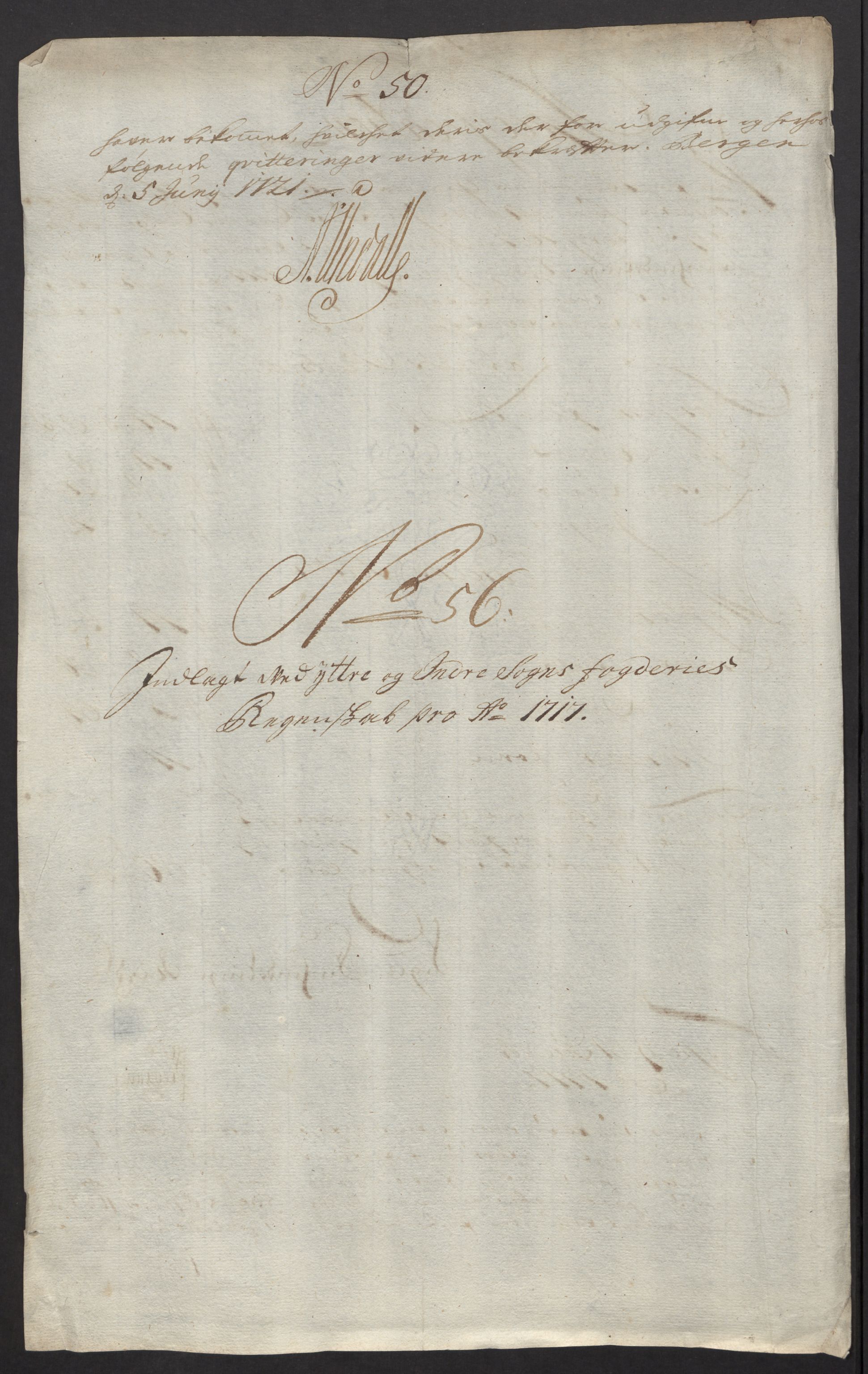 Rentekammeret inntil 1814, Reviderte regnskaper, Fogderegnskap, RA/EA-4092/R52/L3321: Fogderegnskap Sogn, 1717-1718, p. 225