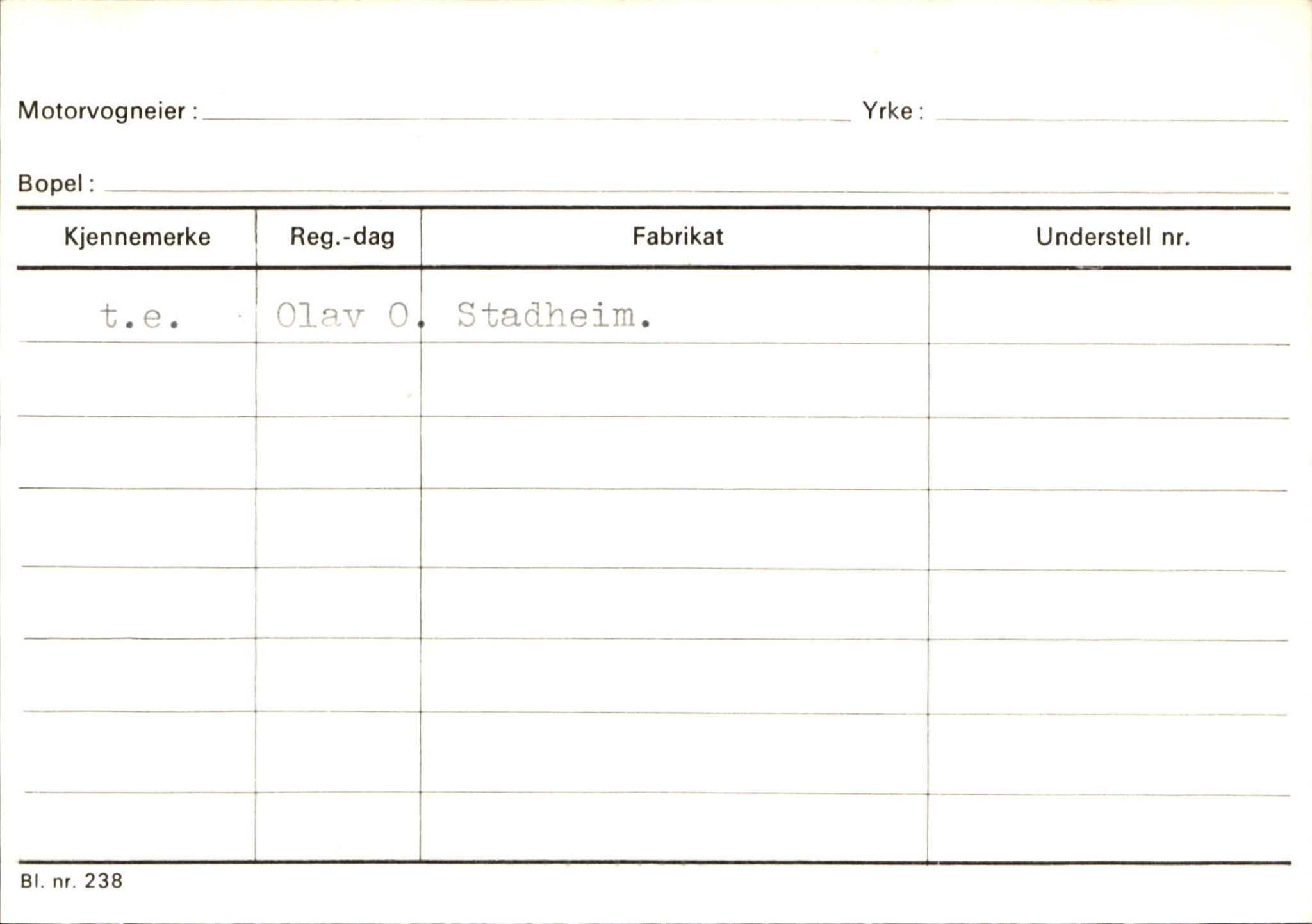 Statens vegvesen, Sogn og Fjordane vegkontor, SAB/A-5301/4/F/L0126: Eigarregister Fjaler M-Å. Leikanger A-Å, 1945-1975, p. 2075