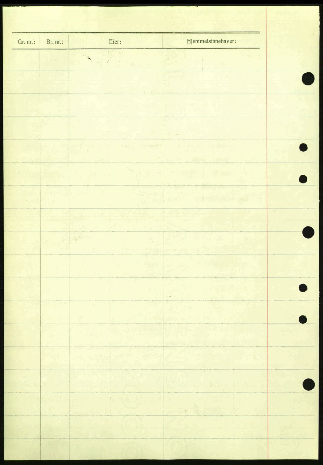 Oslo byskriverembete, AV/SAO-A-10227/G/Gb/Gbd/Gbda/L0017: Mortgage book no. A215, 1949-1950, Diary no: : 564/1950
