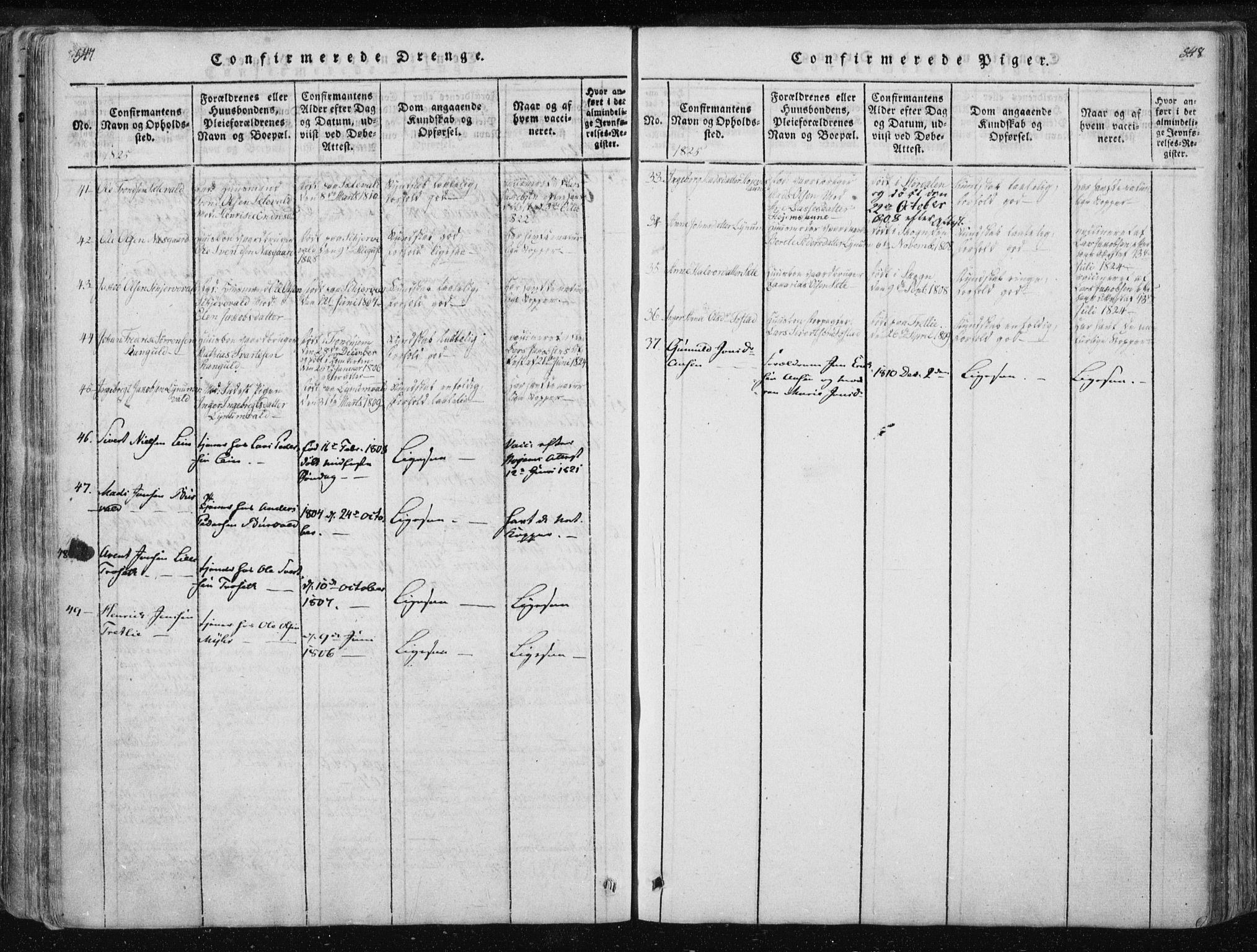 Ministerialprotokoller, klokkerbøker og fødselsregistre - Nord-Trøndelag, AV/SAT-A-1458/717/L0148: Parish register (official) no. 717A04 /1, 1816-1825, p. 547-548