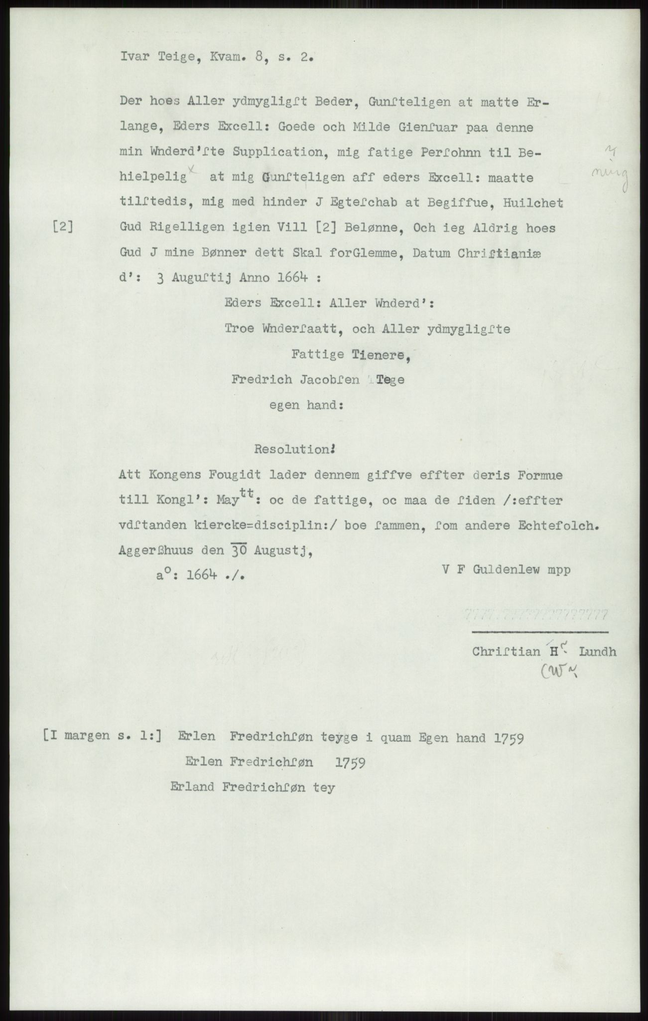 Samlinger til kildeutgivelse, Diplomavskriftsamlingen, AV/RA-EA-4053/H/Ha, p. 218