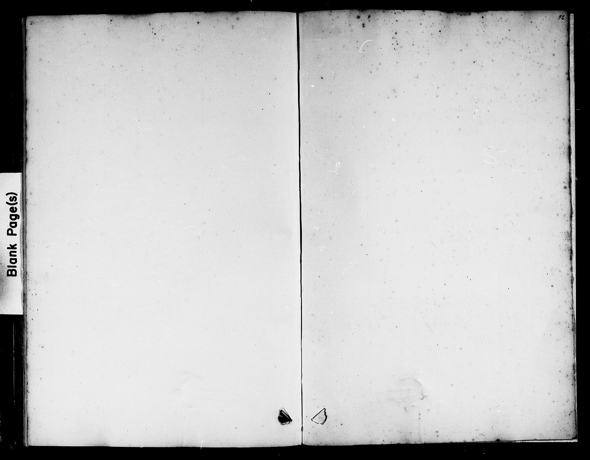 Haus sokneprestembete, AV/SAB-A-75601: Curate's parish register no. A 3, 1850-1867, p. 92