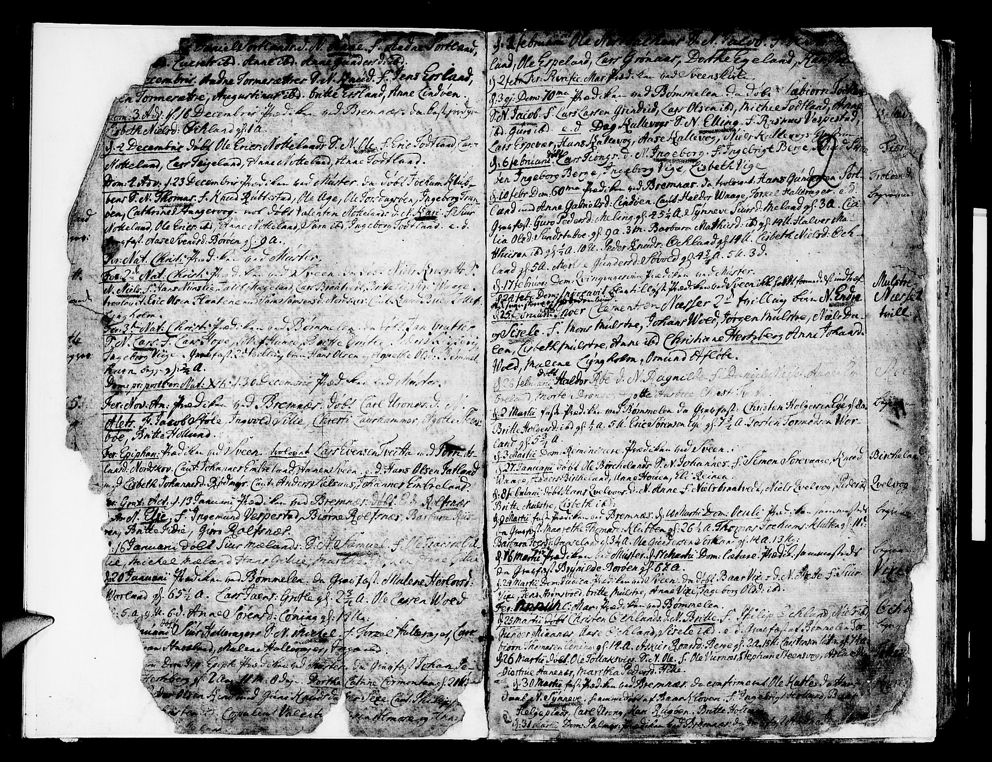 Finnås sokneprestembete, SAB/A-99925/H/Ha/Haa/Haaa/L0003: Parish register (official) no. A 3, 1765-1803, p. 2