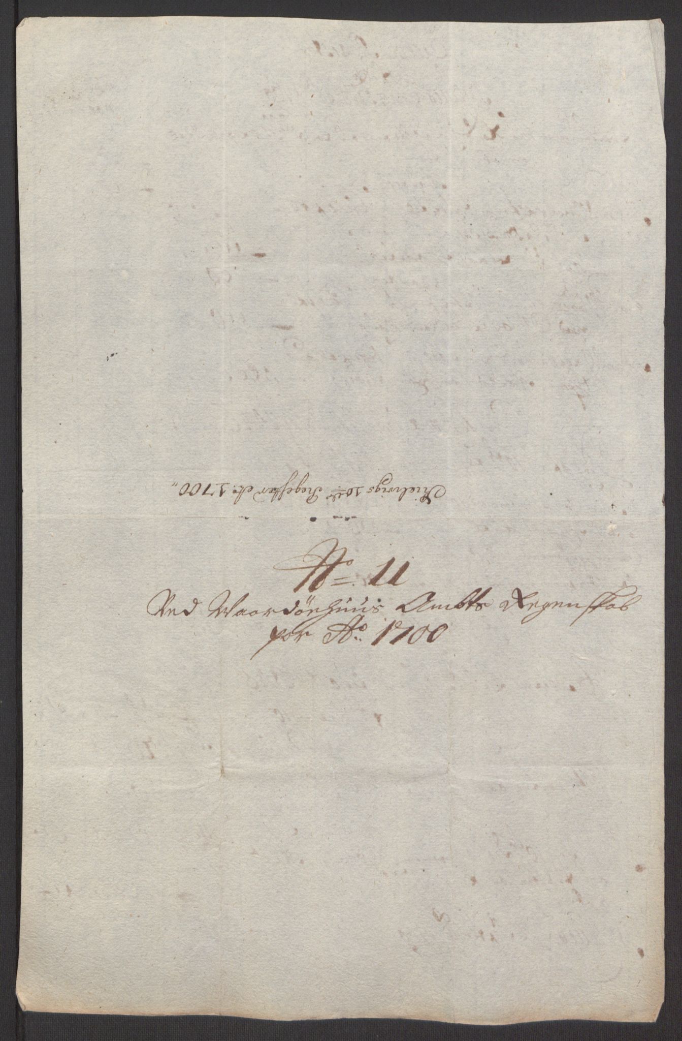 Rentekammeret inntil 1814, Reviderte regnskaper, Fogderegnskap, AV/RA-EA-4092/R69/L4851: Fogderegnskap Finnmark/Vardøhus, 1691-1700, p. 465