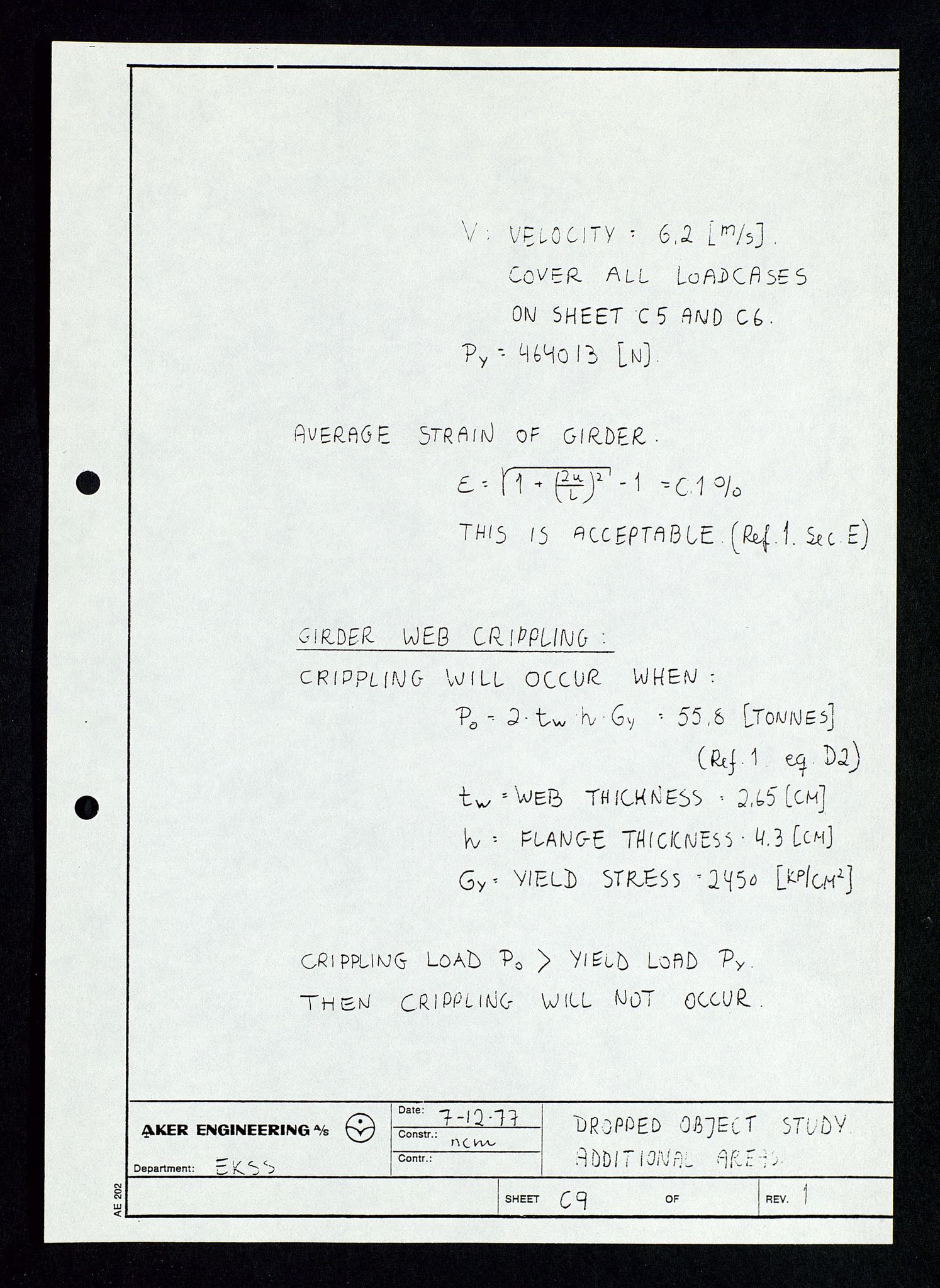 Pa 1339 - Statoil ASA, AV/SAST-A-101656/0001/D/Dm/L0348: Gravitasjonsplattform betong, 1975-1978, p. 238