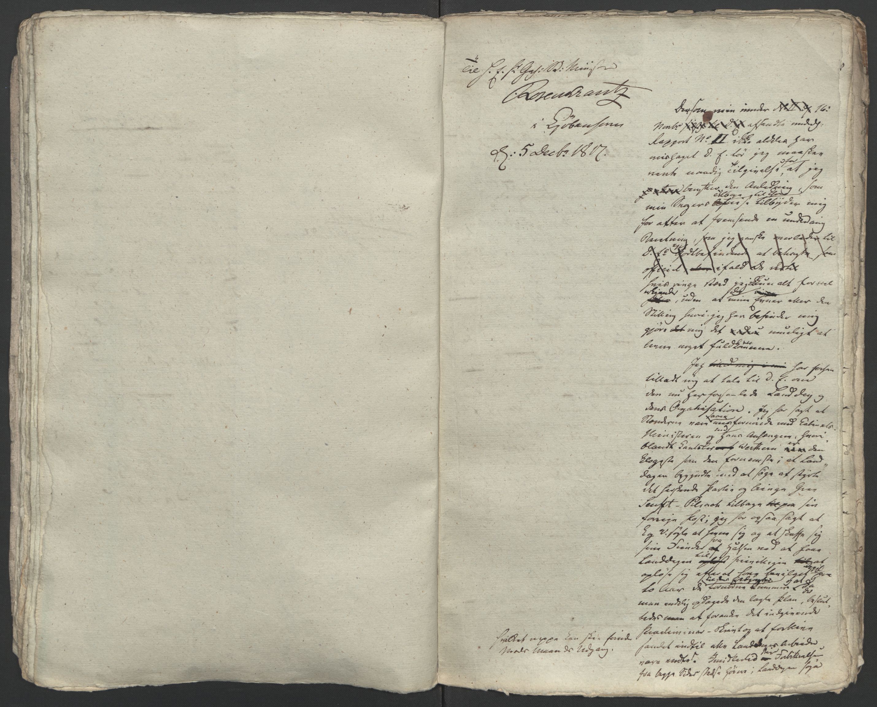 Faye, Andreas, AV/RA-PA-0015/F/Fh/L0026/0004: -- / Geheime-legationsraad Irgens-Berghs breve i consept 1817-1827, p. 26