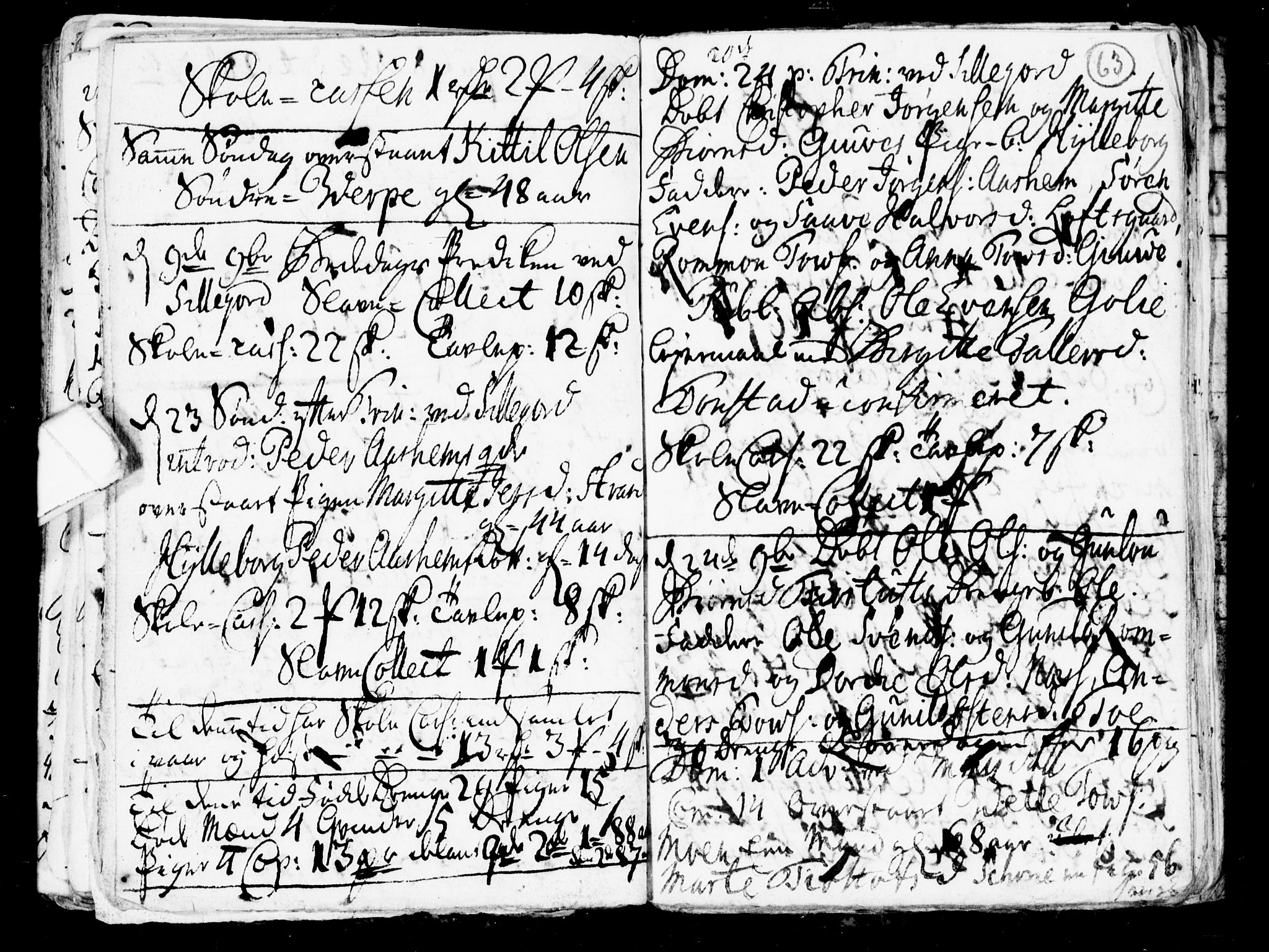 Seljord kirkebøker, SAKO/A-20/G/Gb/L0001: Parish register (copy) no. II 1, 1754-1790, p. 62-63