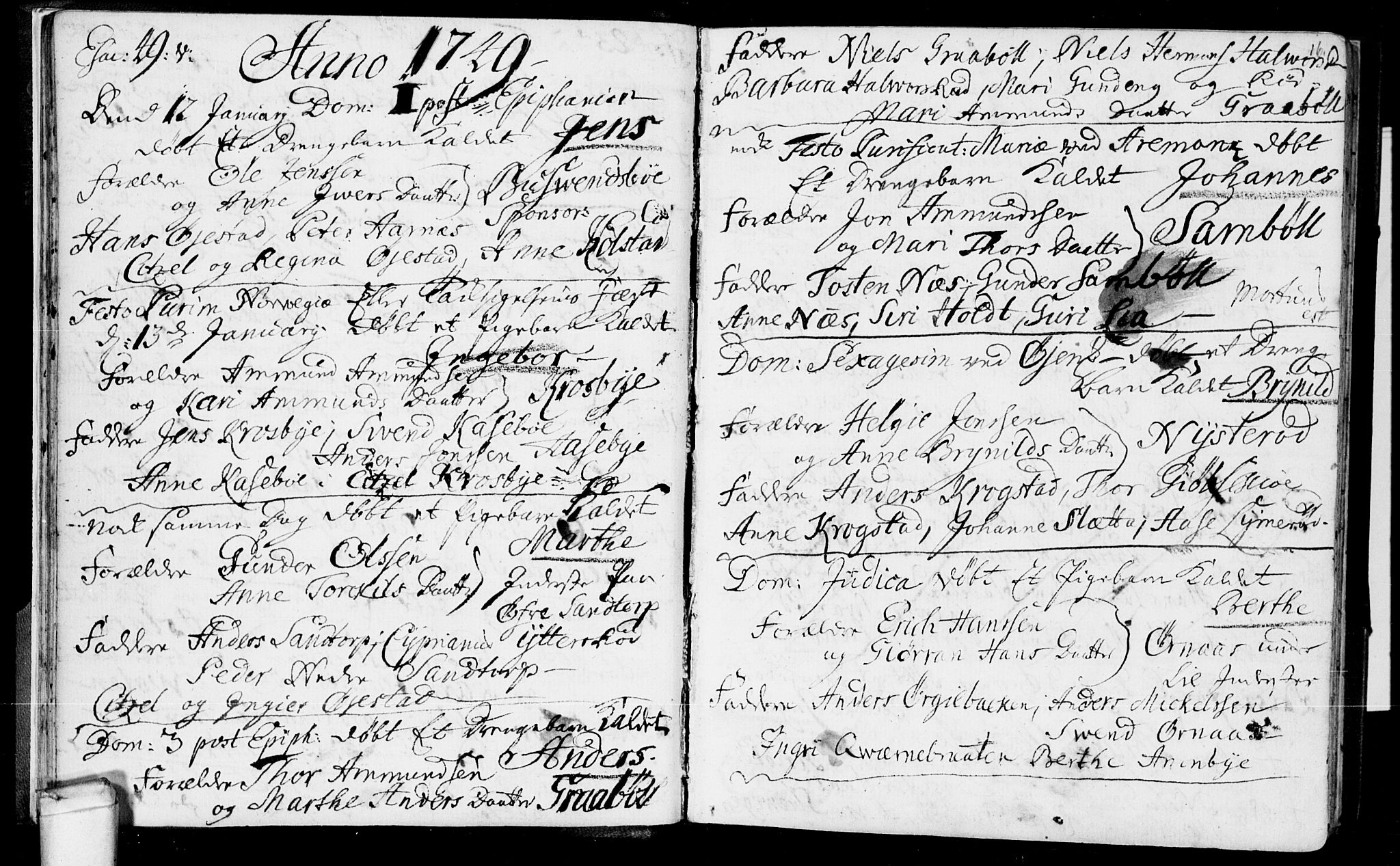 Aremark prestekontor Kirkebøker, SAO/A-10899/F/Fb/L0002: Parish register (official) no.  II 2, 1745-1795, p. 16