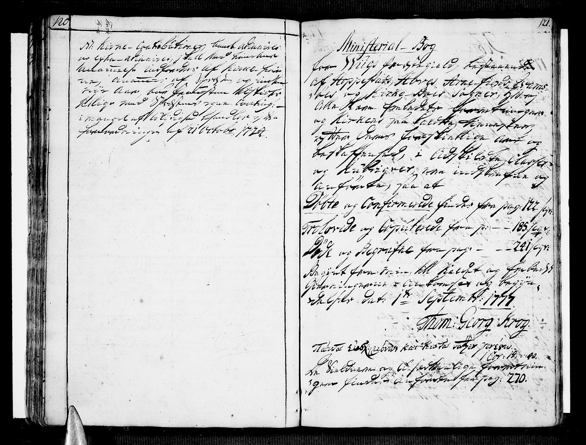 Vik sokneprestembete, AV/SAB-A-81501/H/Haa/Haaa/L0004: Parish register (official) no. A 4, 1772-1783, p. 120-121