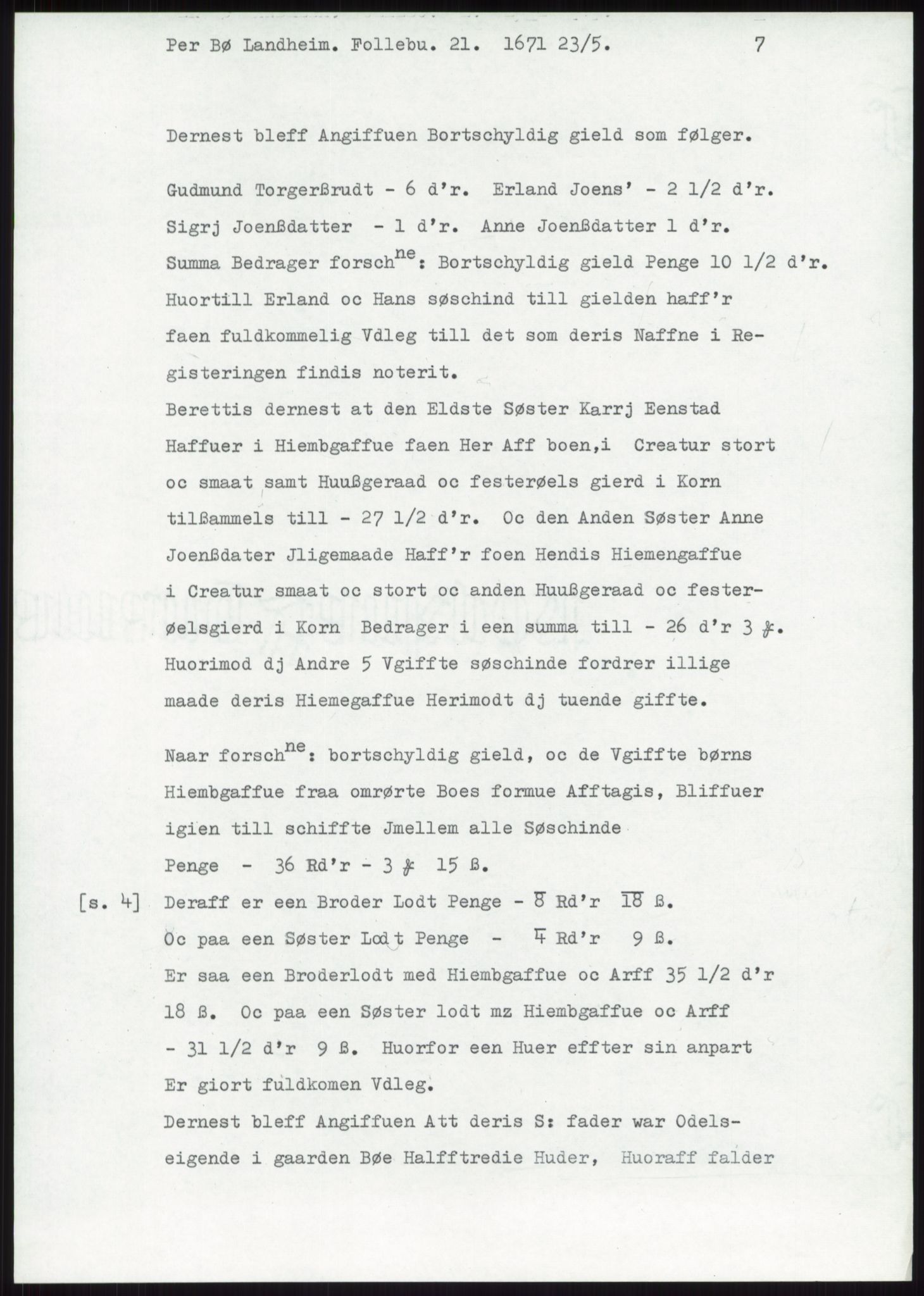 Samlinger til kildeutgivelse, Diplomavskriftsamlingen, AV/RA-EA-4053/H/Ha, p. 3098