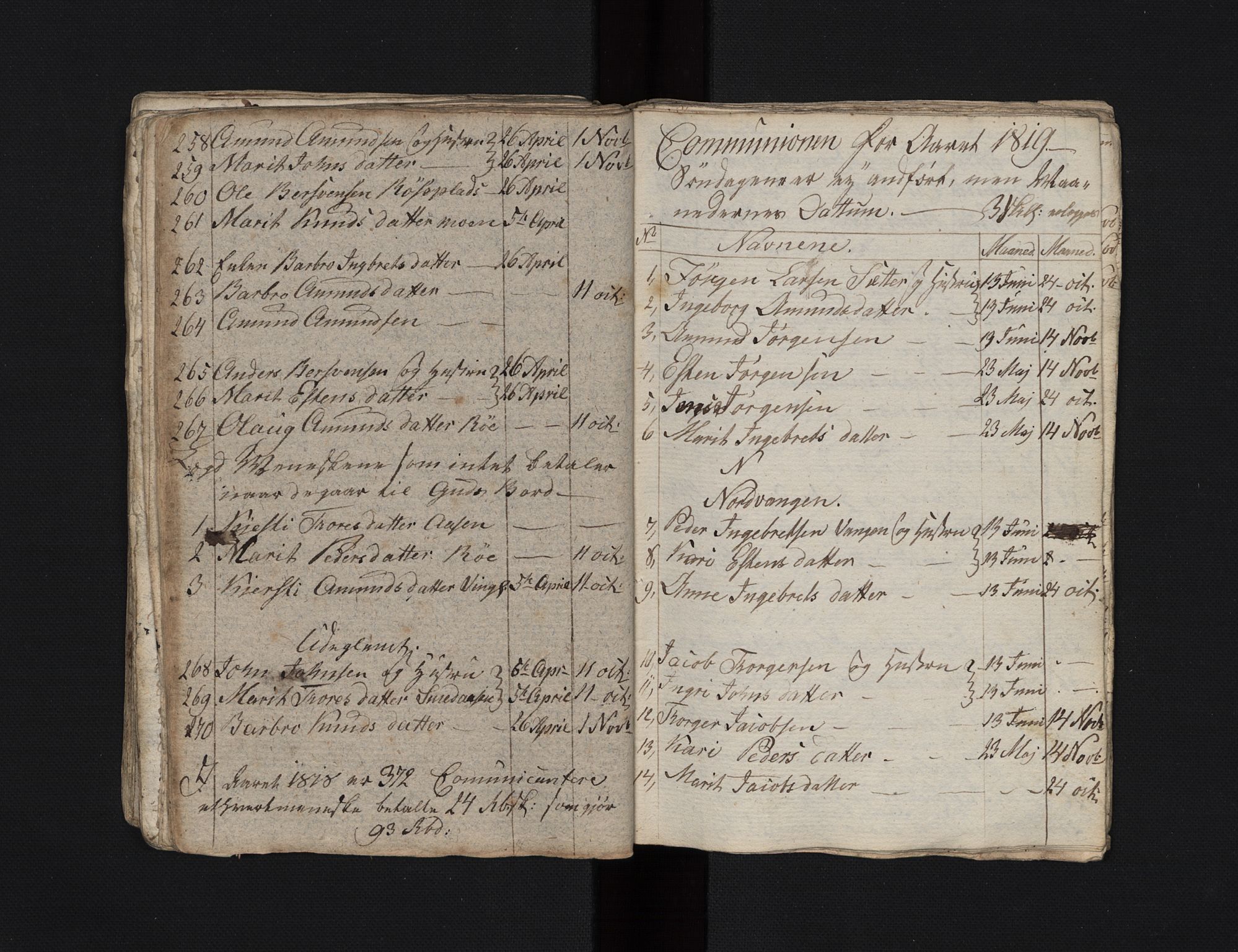 Tolga prestekontor, AV/SAH-PREST-062/L/L0021: Parish register (copy) no. 21, 1804-1823