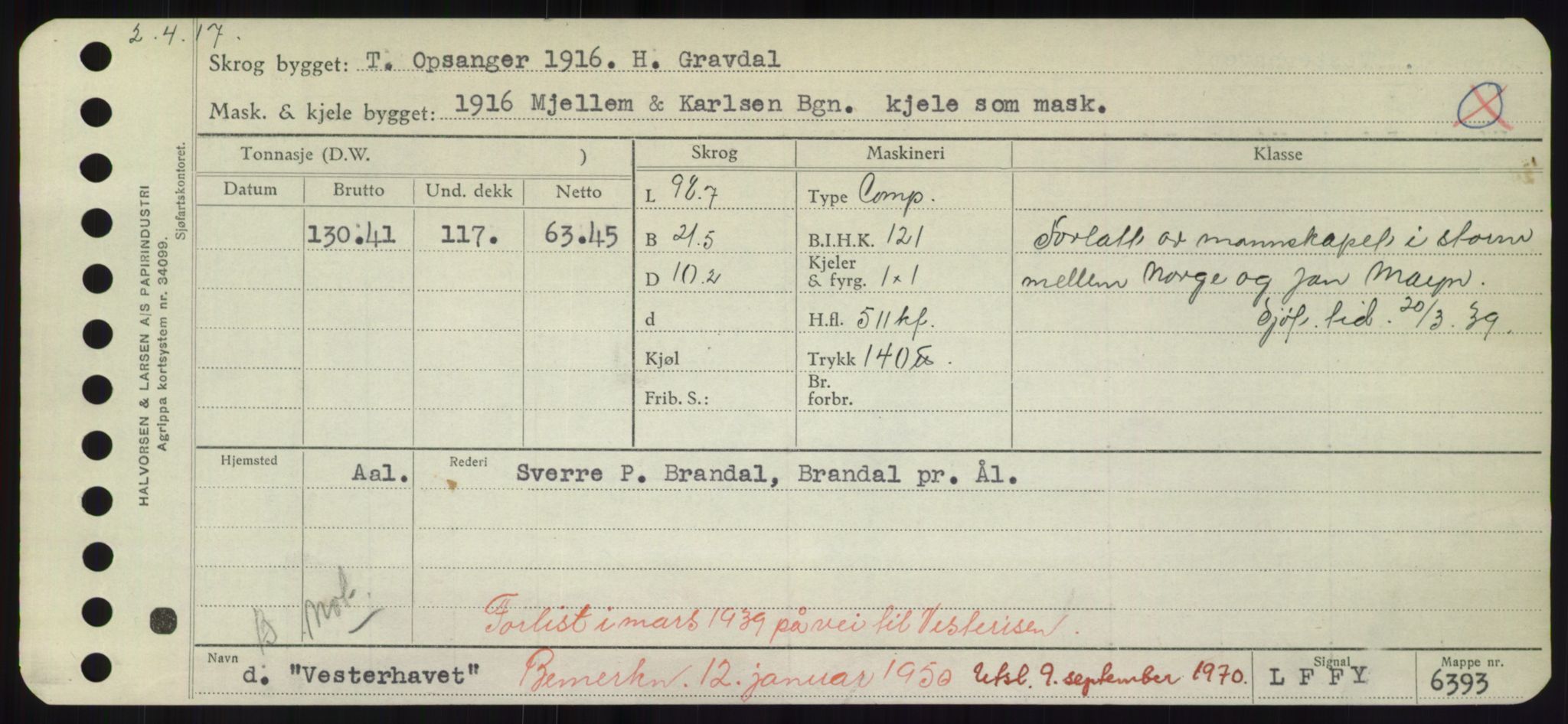 Sjøfartsdirektoratet med forløpere, Skipsmålingen, AV/RA-S-1627/H/Hd/L0040: Fartøy, U-Ve, p. 685