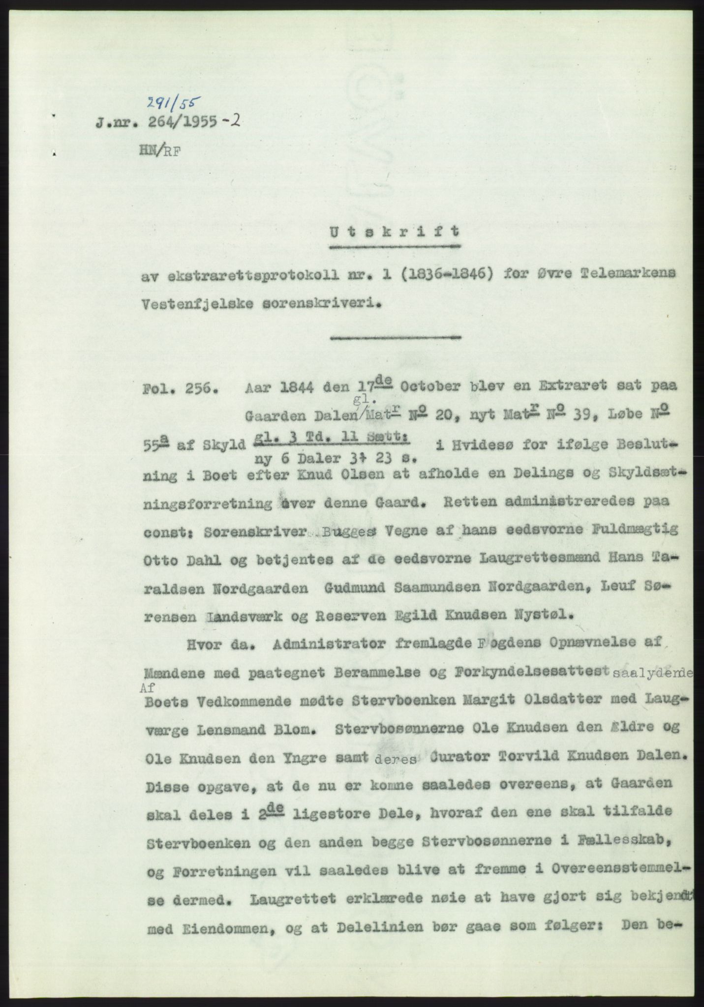 Statsarkivet i Kongsberg, SAKO/A-0001, 1955, p. 76