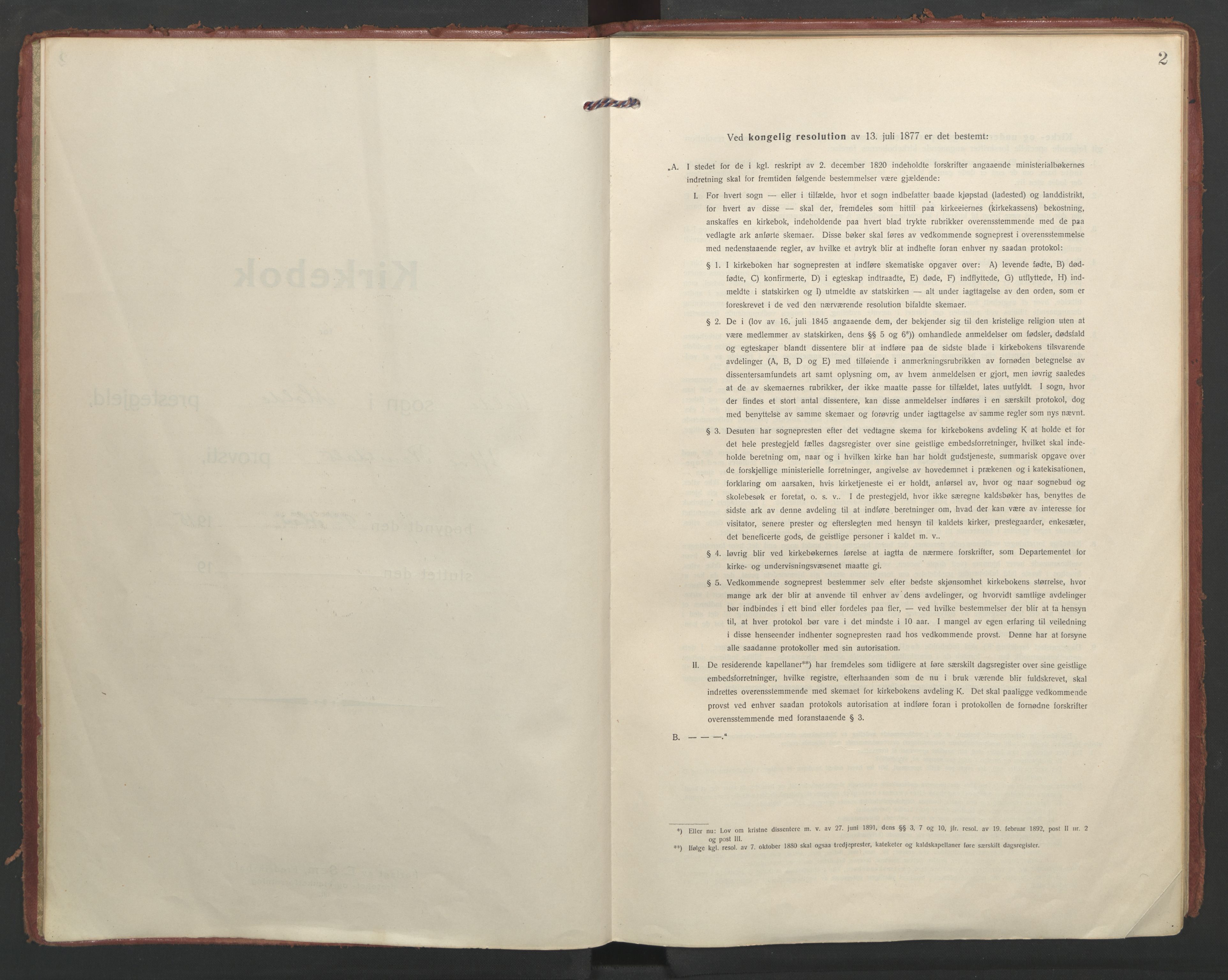 Ministerialprotokoller, klokkerbøker og fødselsregistre - Møre og Romsdal, SAT/A-1454/558/L0695: Parish register (official) no. 558A09, 1915-1942, p. 2