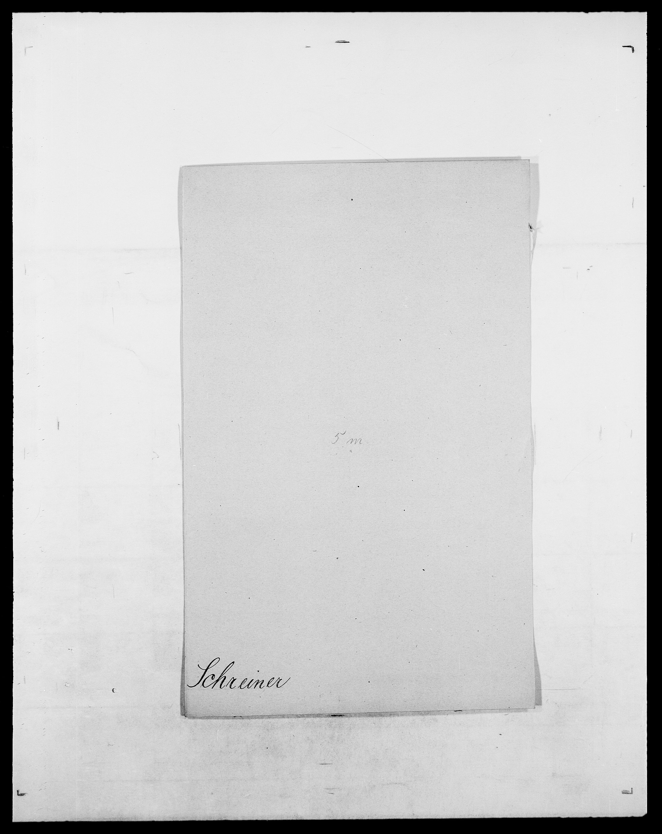 Delgobe, Charles Antoine - samling, AV/SAO-PAO-0038/D/Da/L0035: Schnabel - sjetman, p. 150
