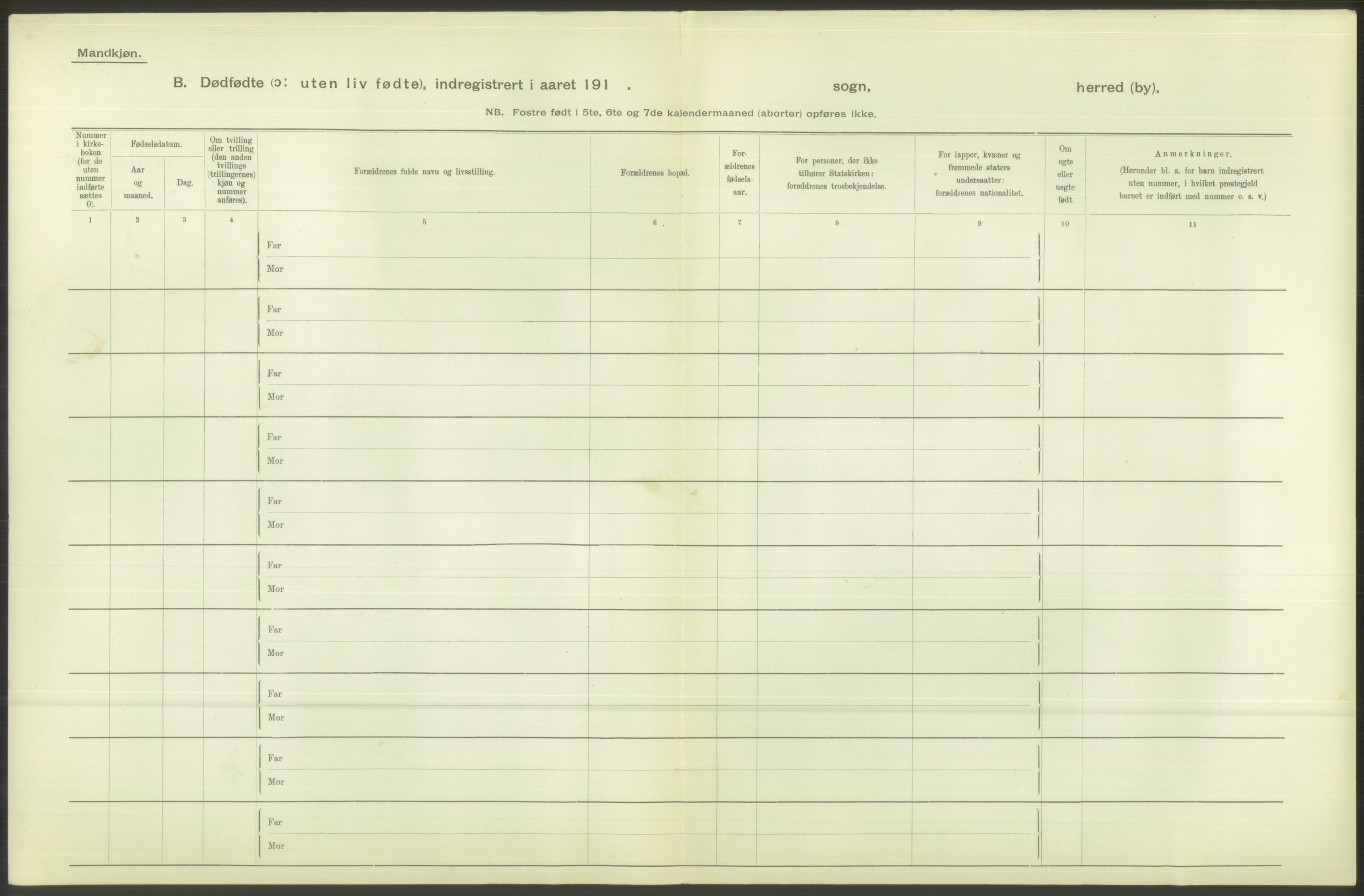 Statistisk sentralbyrå, Sosiodemografiske emner, Befolkning, RA/S-2228/D/Df/Dfb/Dfbe/L0037: Florø by: Levendefødte menn og kvinner, gifte, døde, dødfødte., 1915, p. 12