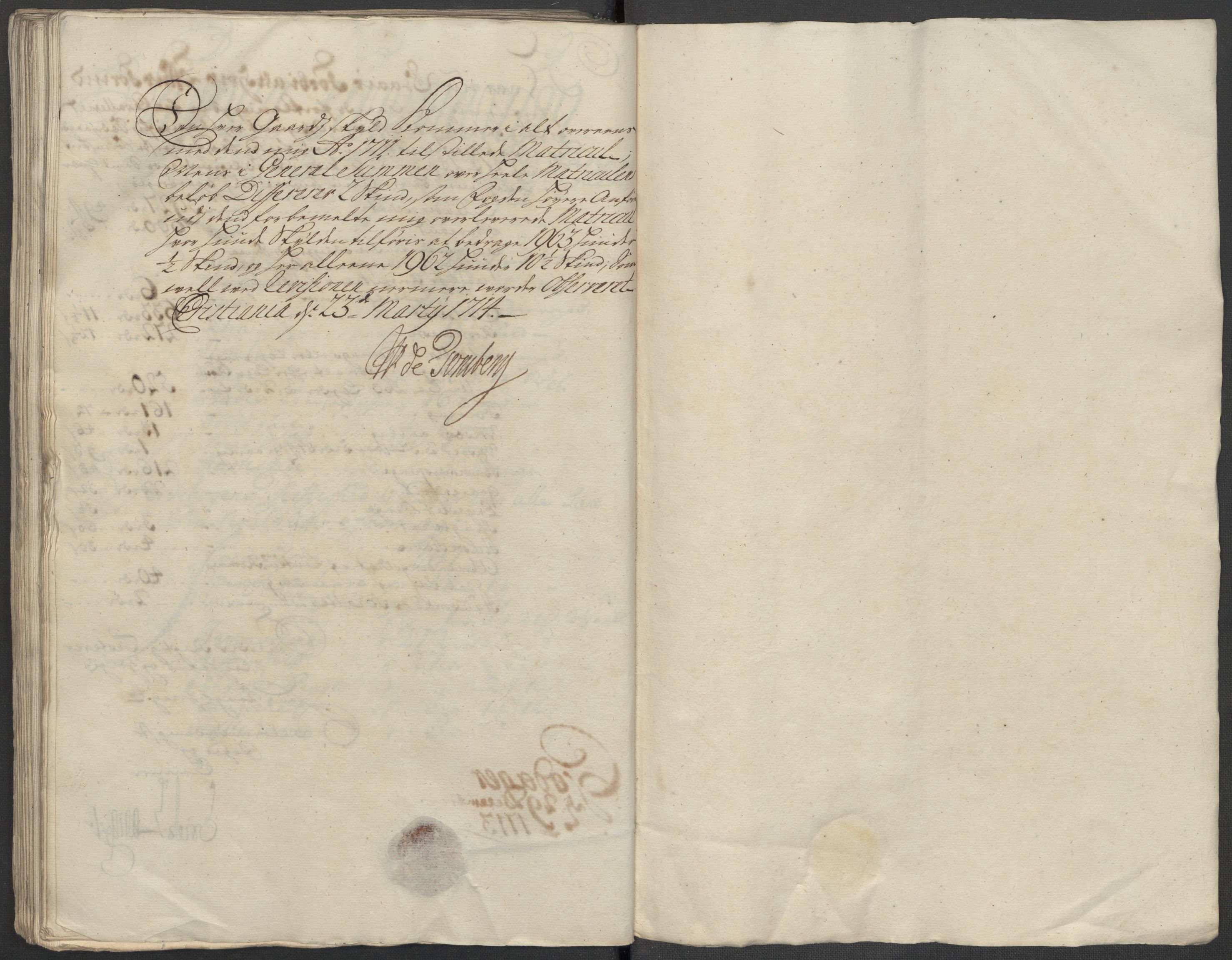 Rentekammeret inntil 1814, Reviderte regnskaper, Fogderegnskap, AV/RA-EA-4092/R16/L1050: Fogderegnskap Hedmark, 1713, p. 155