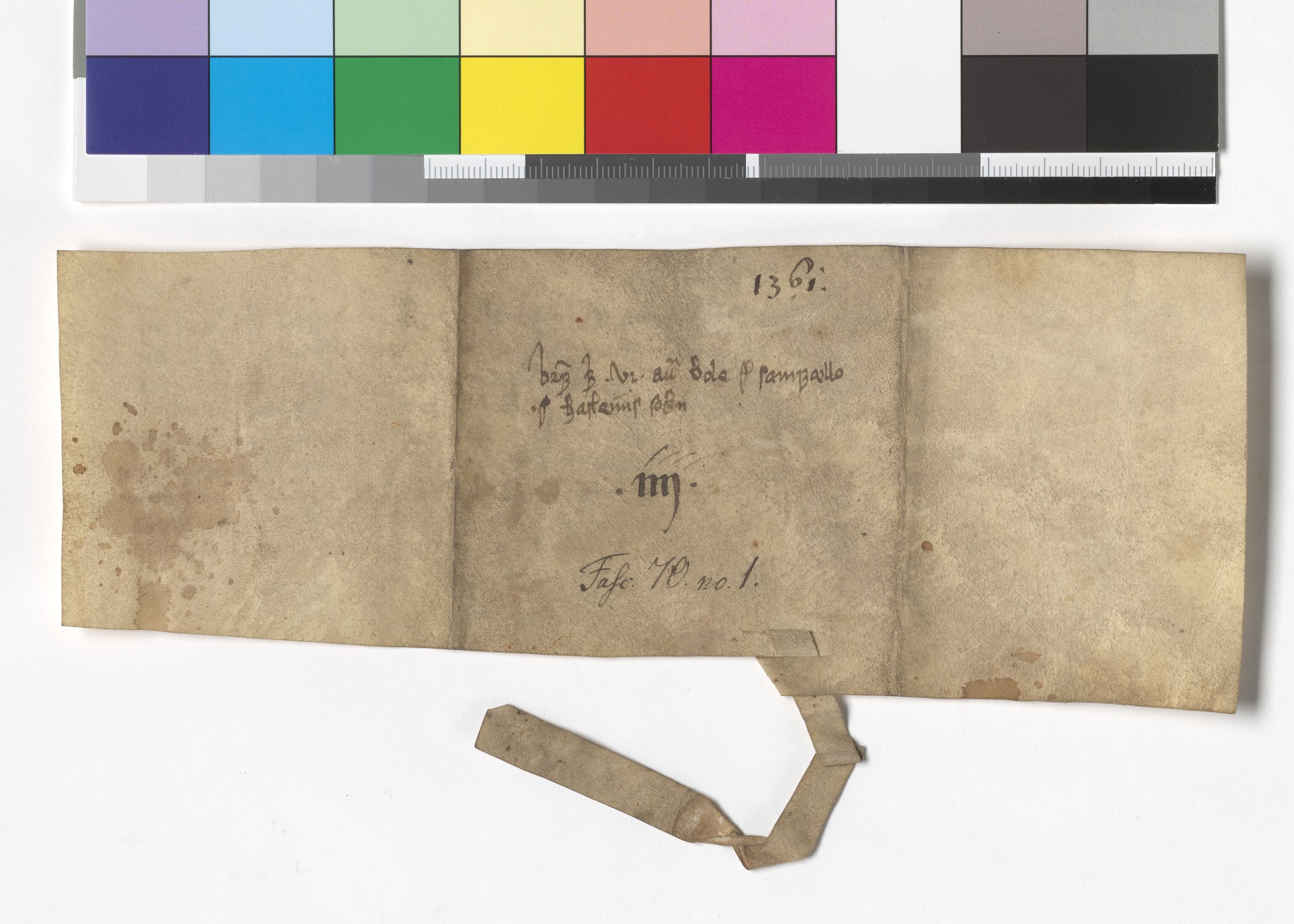 Riksarkivets diplomsamling, AV/RA-EA-5965/F05/L0172: NRA AM fasc. 69 nr. 11 - fasc. 70 nr. 10, 1361-1362, p. 9