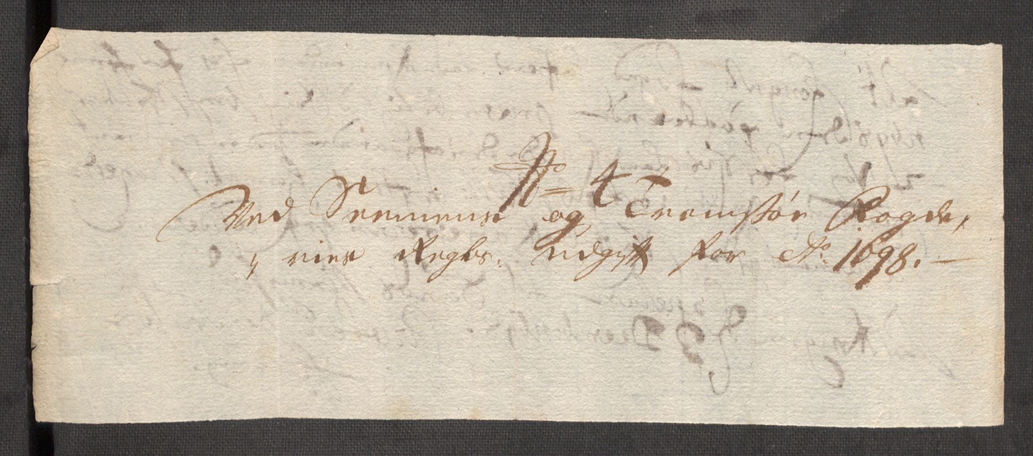 Rentekammeret inntil 1814, Reviderte regnskaper, Fogderegnskap, AV/RA-EA-4092/R68/L4754: Fogderegnskap Senja og Troms, 1697-1699, p. 205