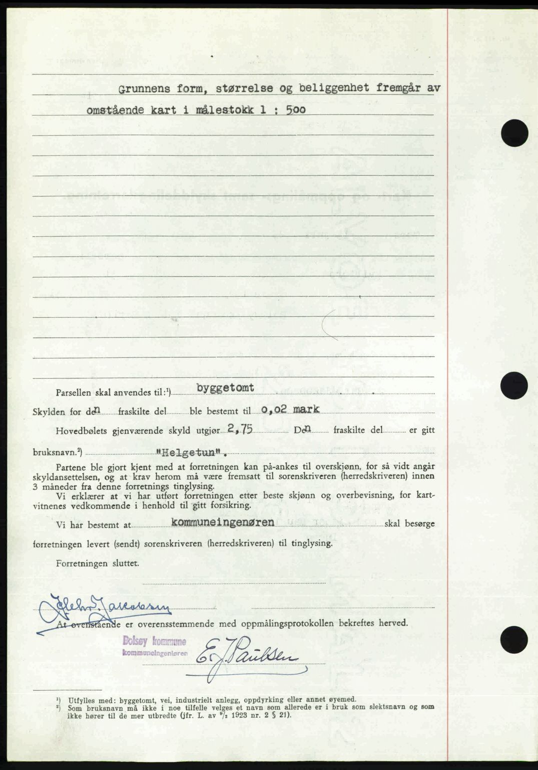 Romsdal sorenskriveri, AV/SAT-A-4149/1/2/2C: Mortgage book no. A27, 1948-1948, Diary no: : 2698/1948