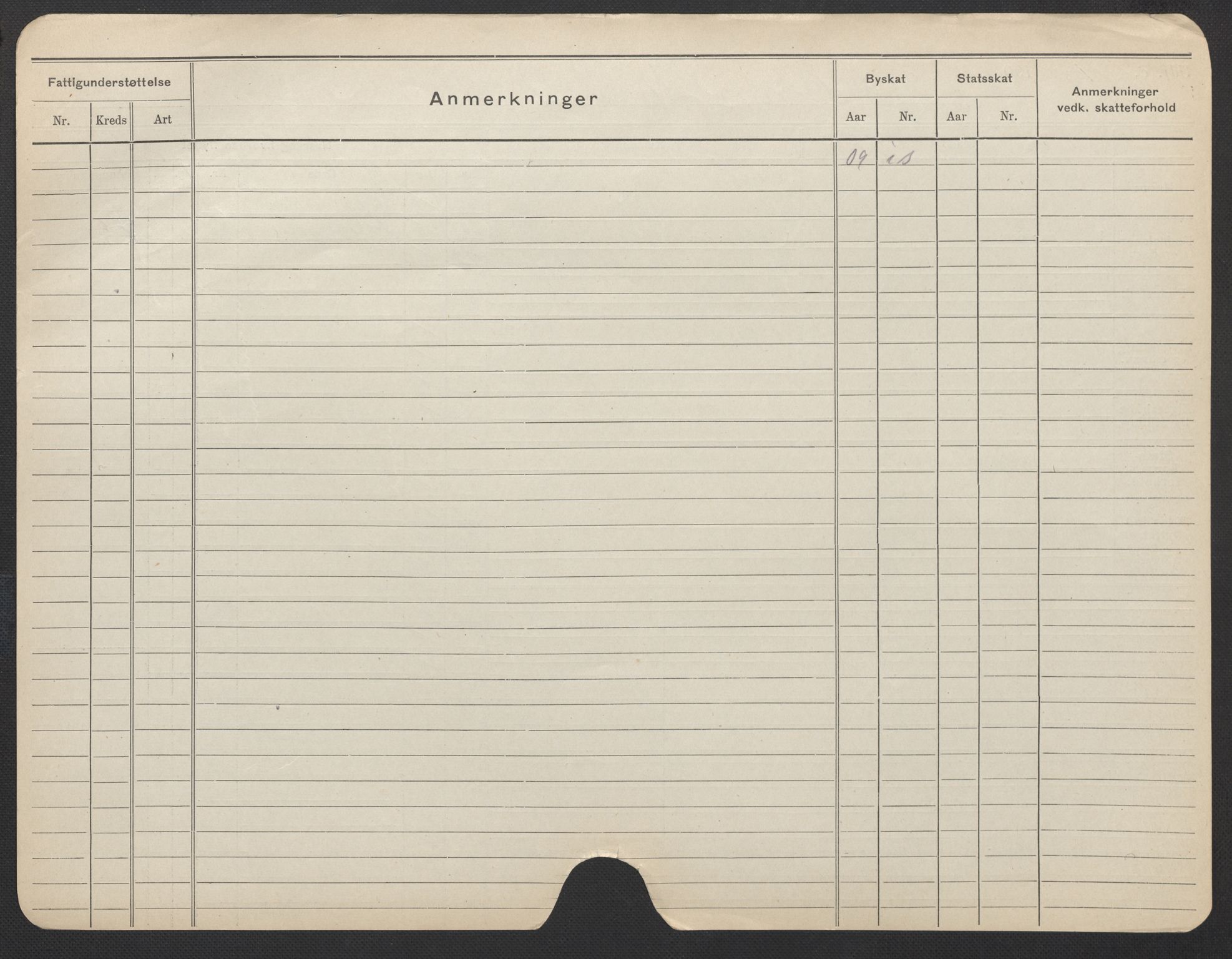 Oslo folkeregister, Registerkort, AV/SAO-A-11715/F/Fa/Fac/L0022: Kvinner, 1906-1914, p. 274b