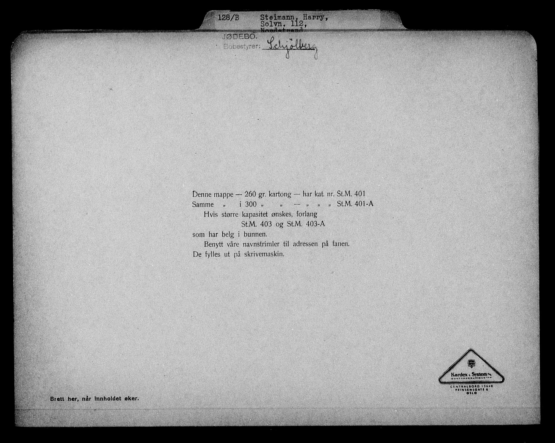 Justisdepartementet, Tilbakeføringskontoret for inndratte formuer, RA/S-1564/H/Hc/Hcc/L0982: --, 1945-1947, p. 657