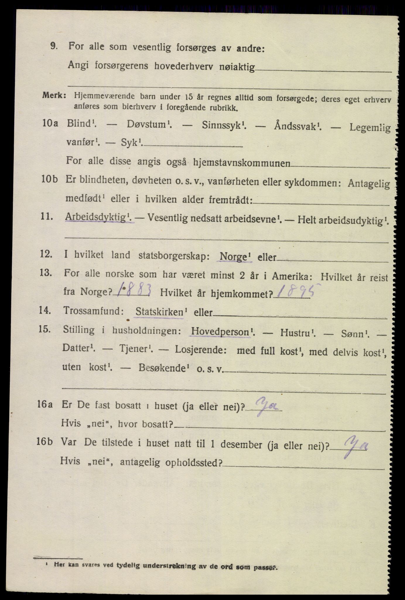 SAK, 1920 census for Søndeled, 1920, p. 4570