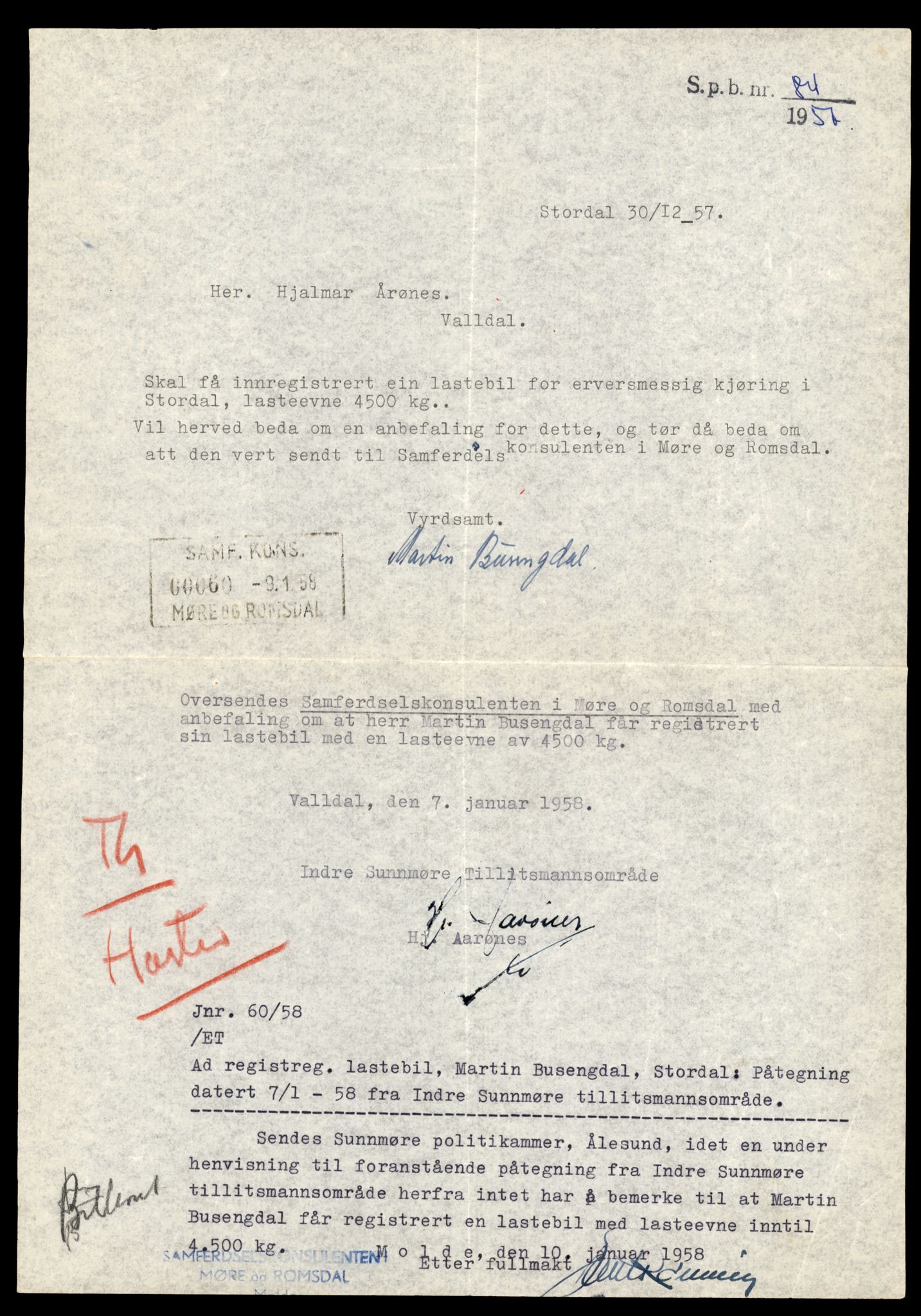Møre og Romsdal vegkontor - Ålesund trafikkstasjon, AV/SAT-A-4099/F/Fe/L0033: Registreringskort for kjøretøy T 12151 - T 12474, 1927-1998, p. 2475