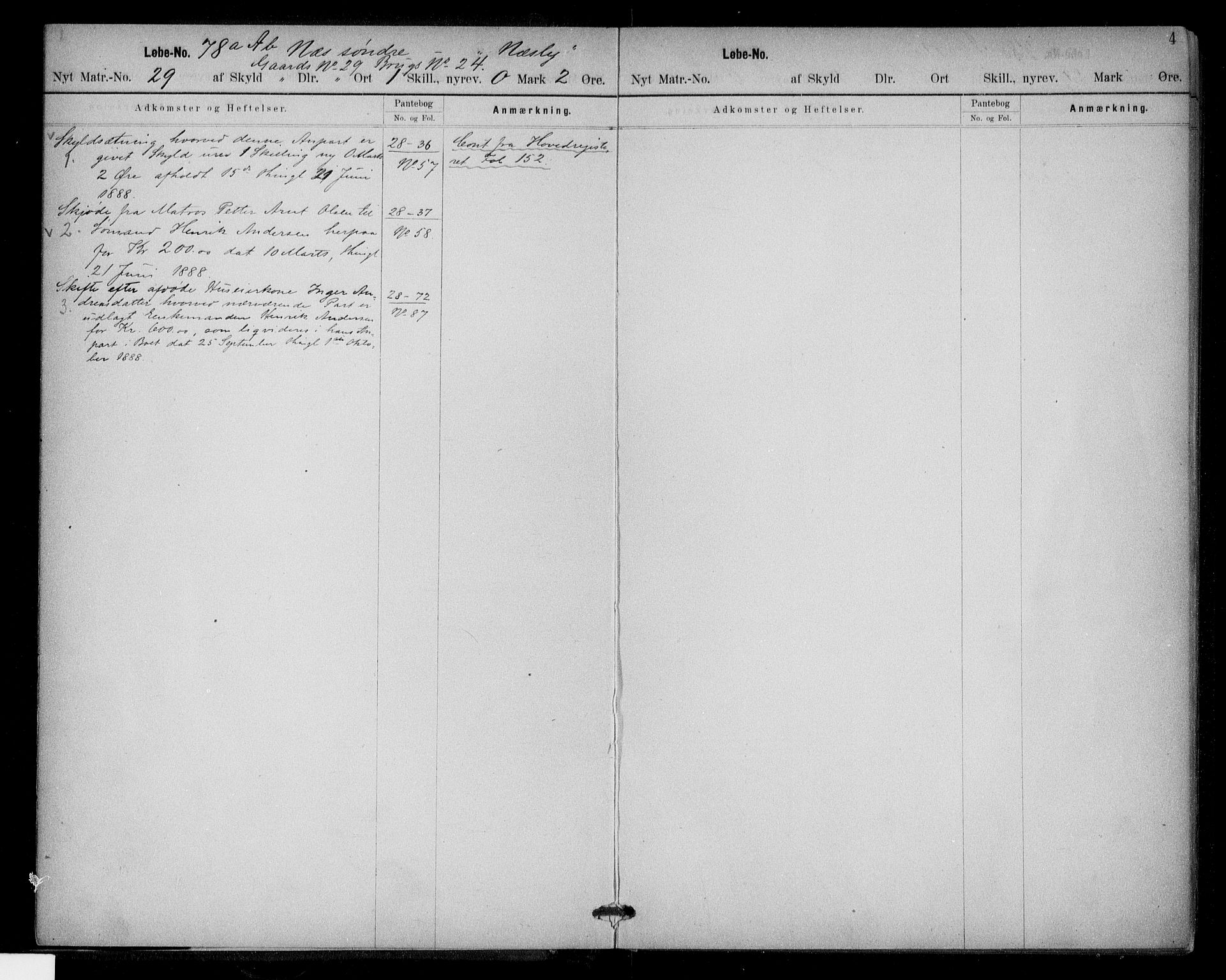 Søndre Jarlsberg sorenskriveri, SAKO/A-129/G/Gb/Gbc/L0011: Mortgage register no. III 11, 1850, p. 4