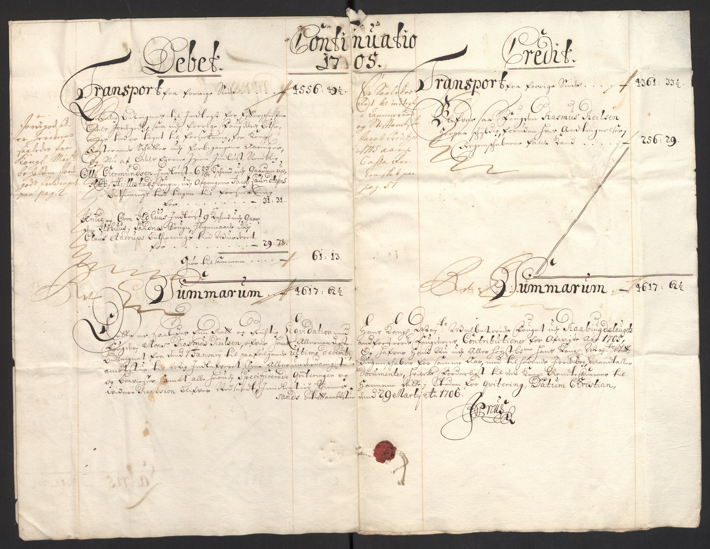 Rentekammeret inntil 1814, Reviderte regnskaper, Fogderegnskap, AV/RA-EA-4092/R40/L2447: Fogderegnskap Råbyggelag, 1703-1705, p. 341