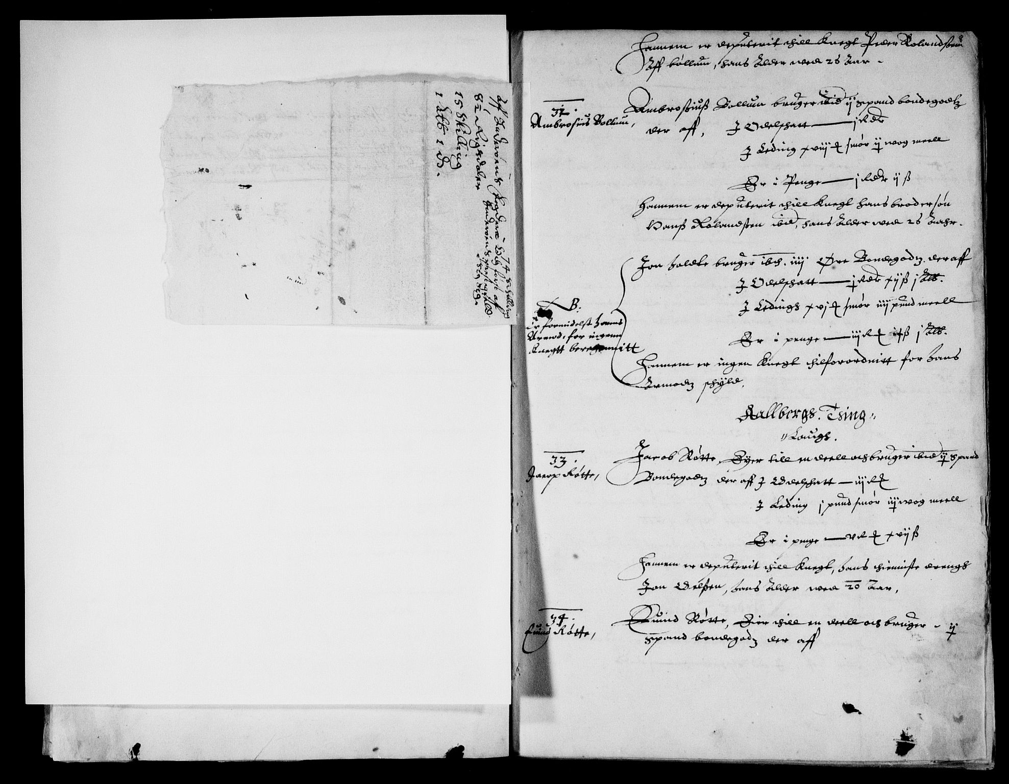 Danske Kanselli, Skapsaker, AV/RA-EA-4061/F/L0027: Skap 9, pakke 133, litra F-K, 1587-1617, p. 219