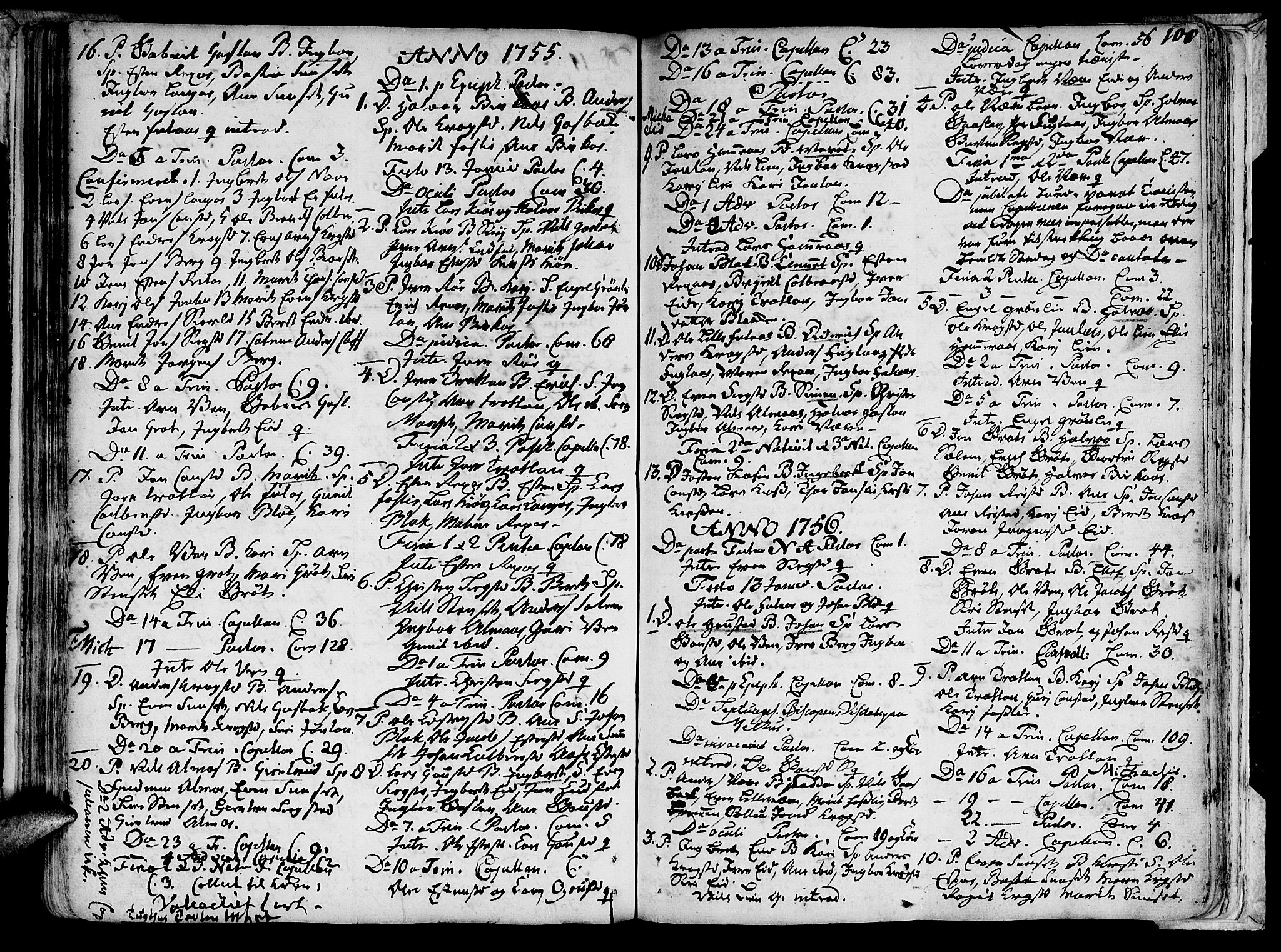 Ministerialprotokoller, klokkerbøker og fødselsregistre - Sør-Trøndelag, SAT/A-1456/691/L1060: Parish register (official) no. 691A01 /4, 1740-1767, p. 108